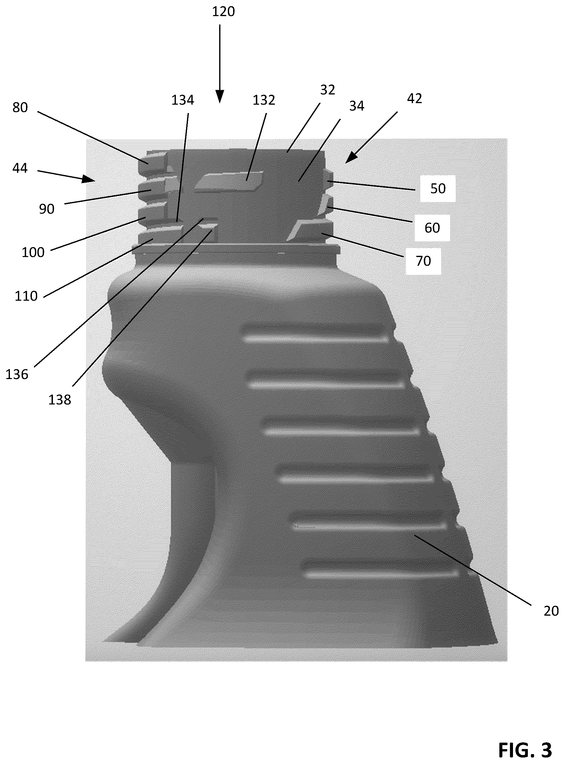 Patent US12569867 Figure 3 – Apparatus for use with multiple coupleable accessories