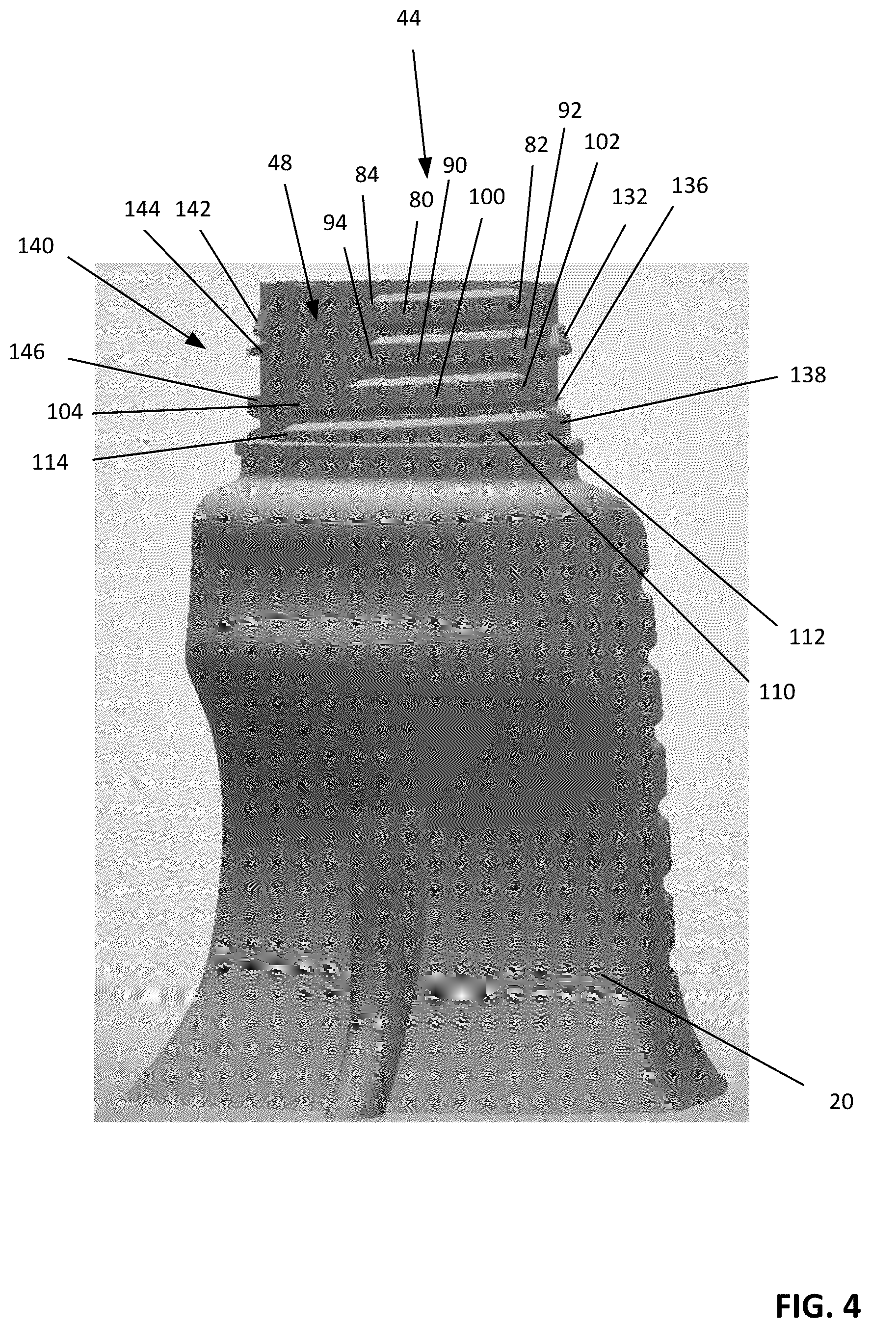 Patent US12569867 Figure 4 – Apparatus for use with multiple coupleable accessories