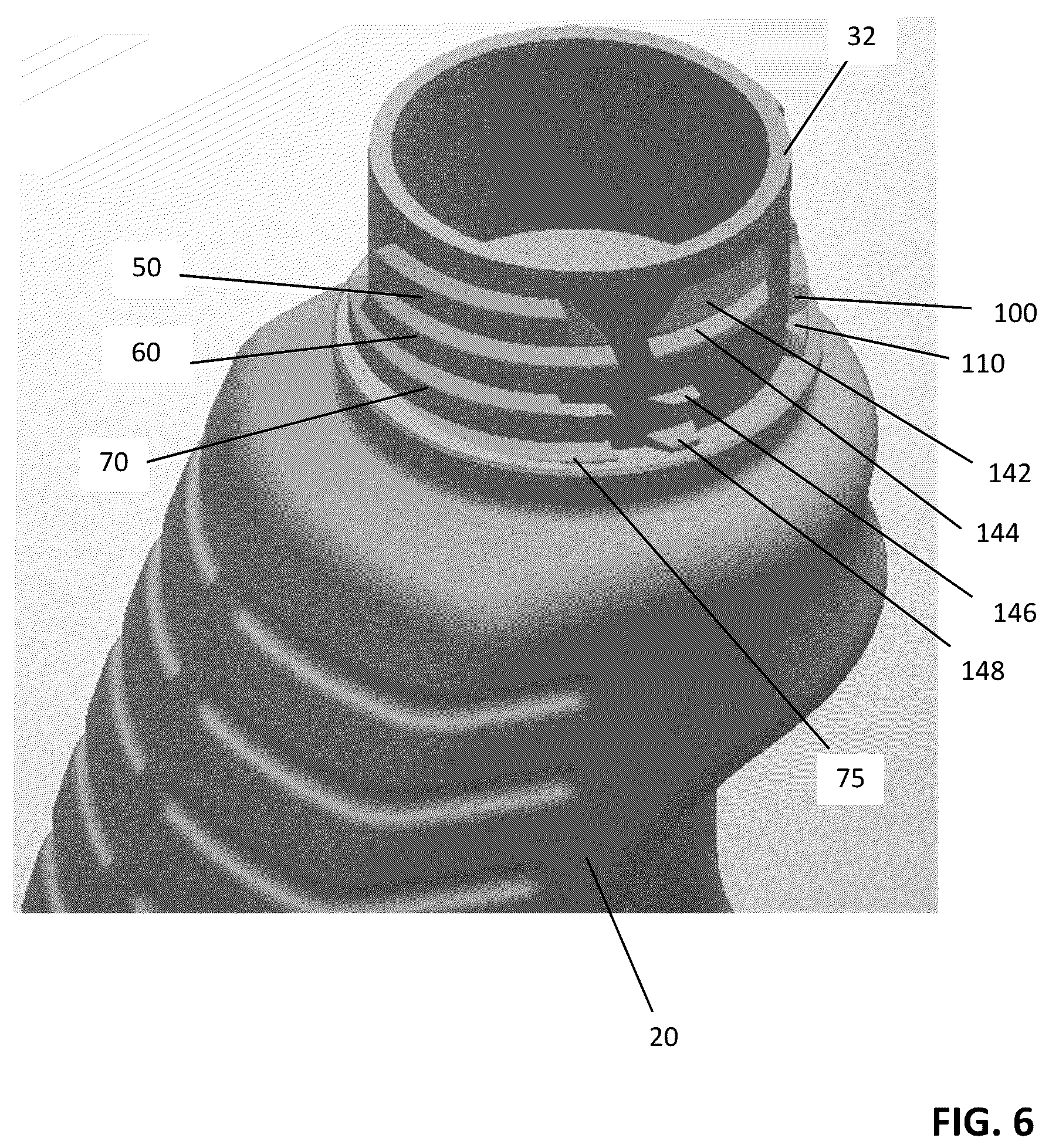 Patent US12569867 Figure 6 – Apparatus for use with multiple coupleable accessories
