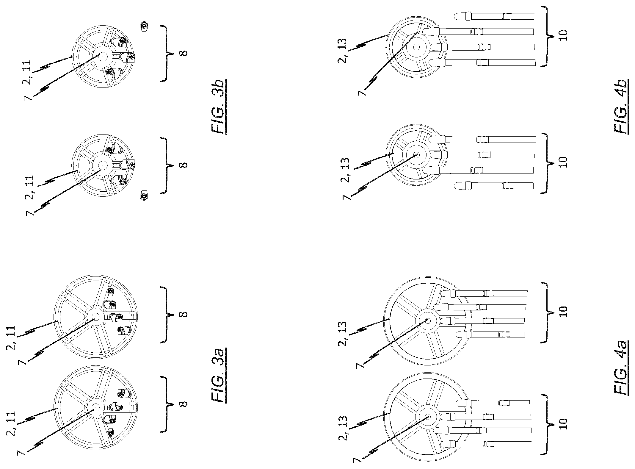 Patent US12569872 Figure 3 – Coating booth for coating vehicle rims