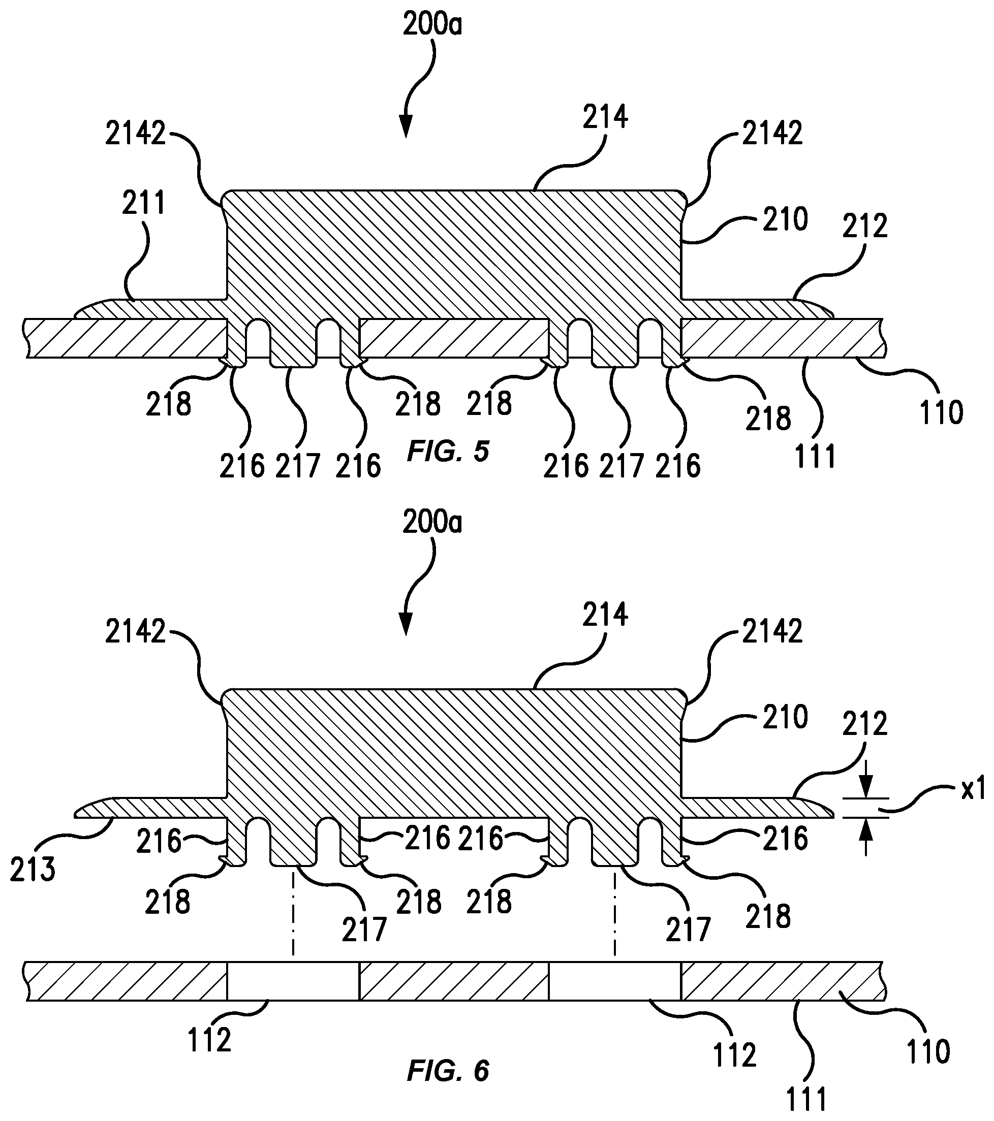 Patent US12569874 Figure 5 – Dispensing gun with onboard accessory tool stowage system