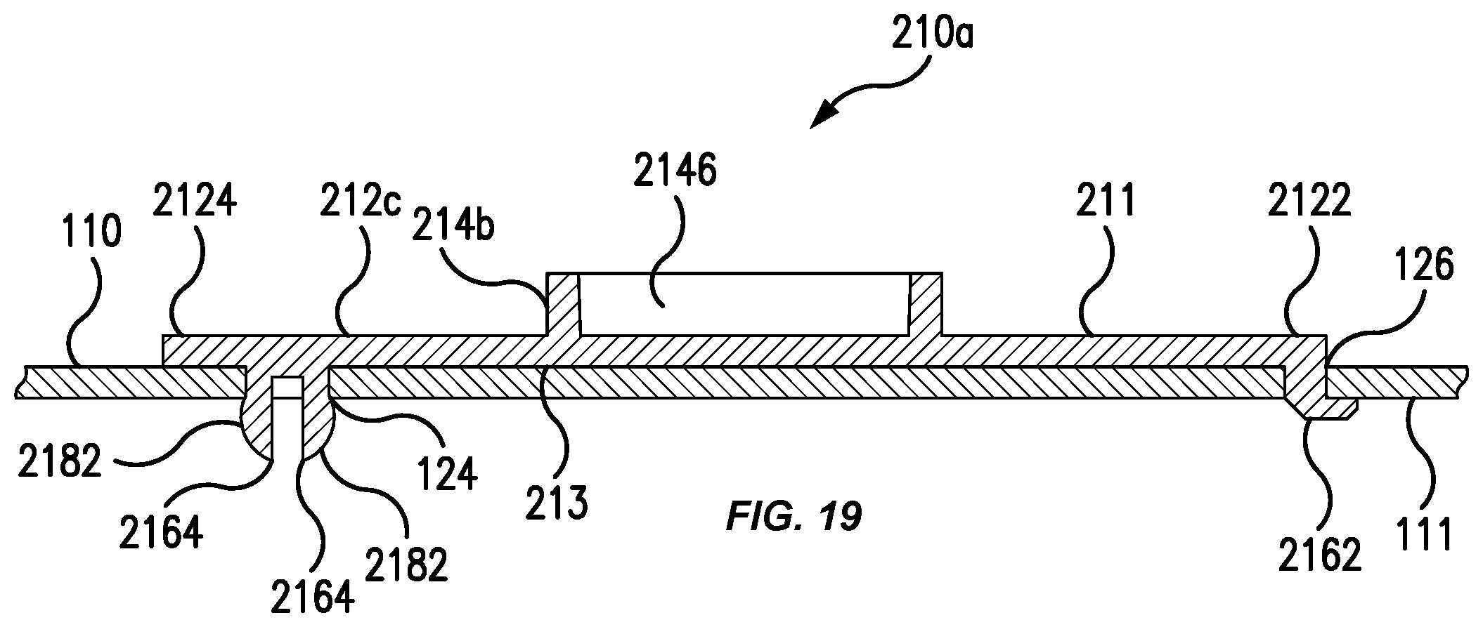 Patent US12569874 Figure 15 – Dispensing gun with onboard accessory tool stowage system