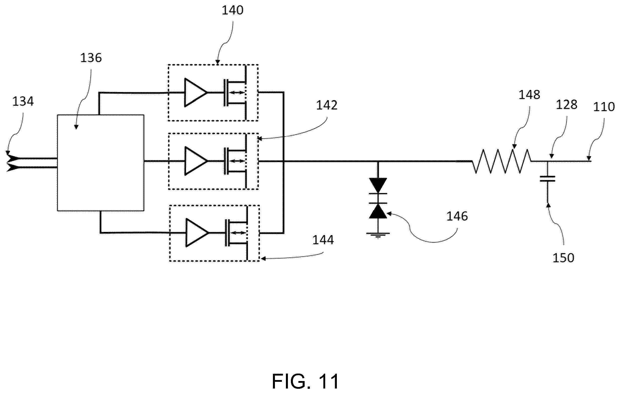 Patent US12569881 Figure 9 – Bias-switchable ultrasonic transducer array