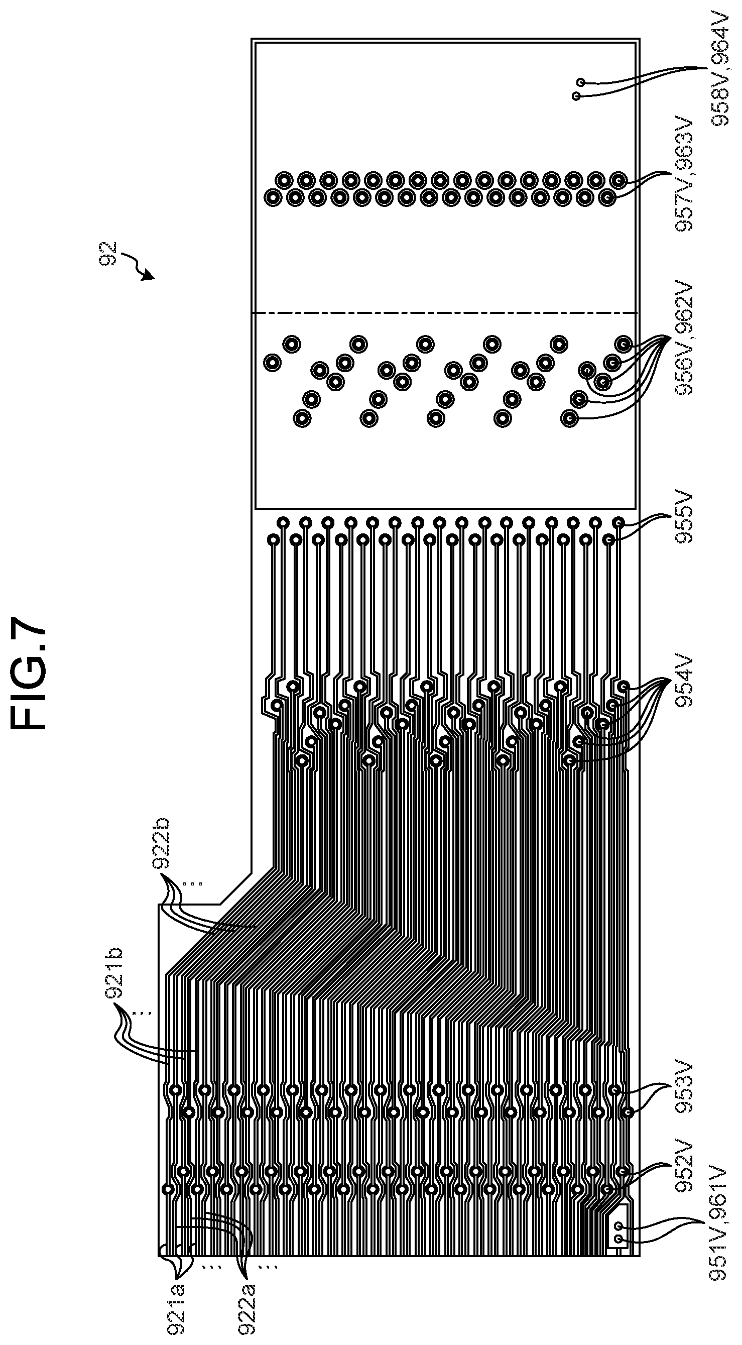 Patent US12569883 Figure 6 – Multilayer board, probe unit, and ultrasound endoscope