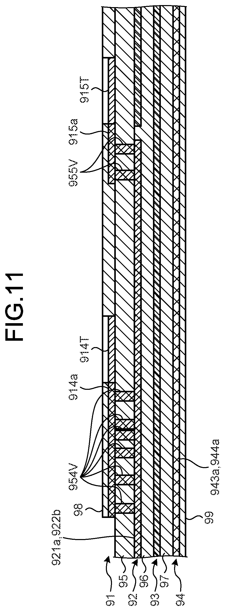 Patent US12569883 Figure 10 – Multilayer board, probe unit, and ultrasound endoscope