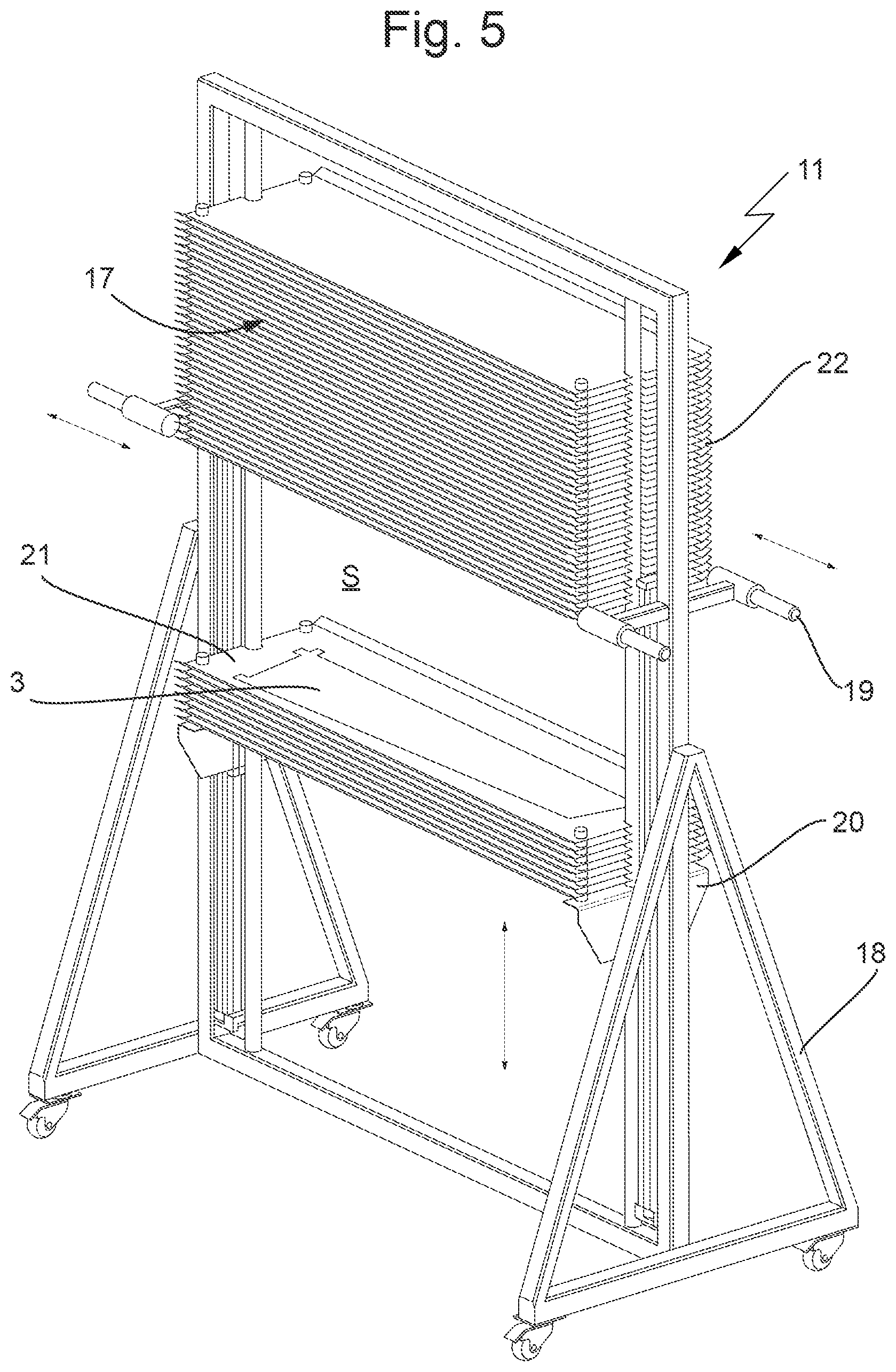 Patent US12569886 Figure 5 – Device and method for sorting plies