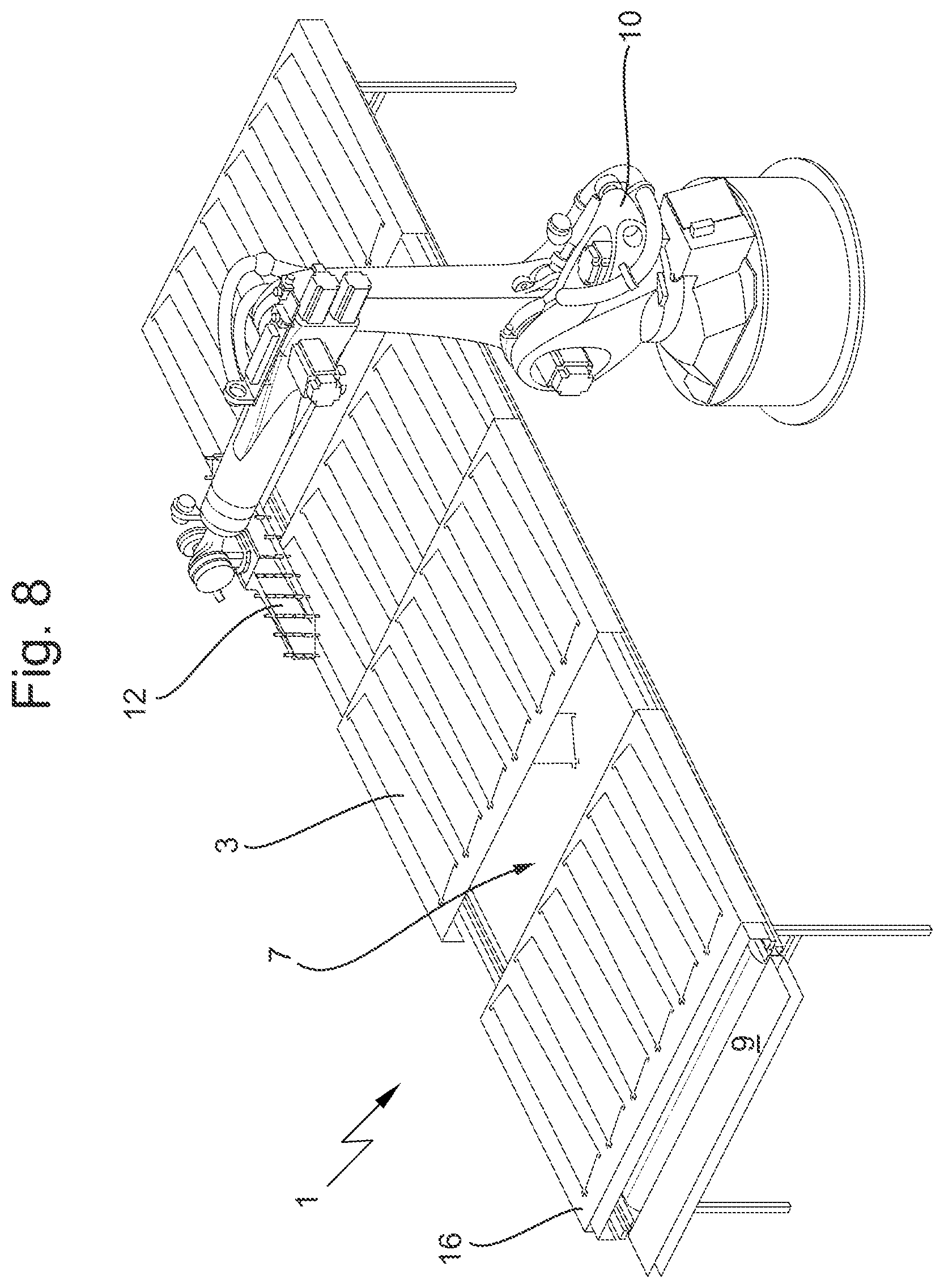 Patent US12569886 Figure 8 – Device and method for sorting plies