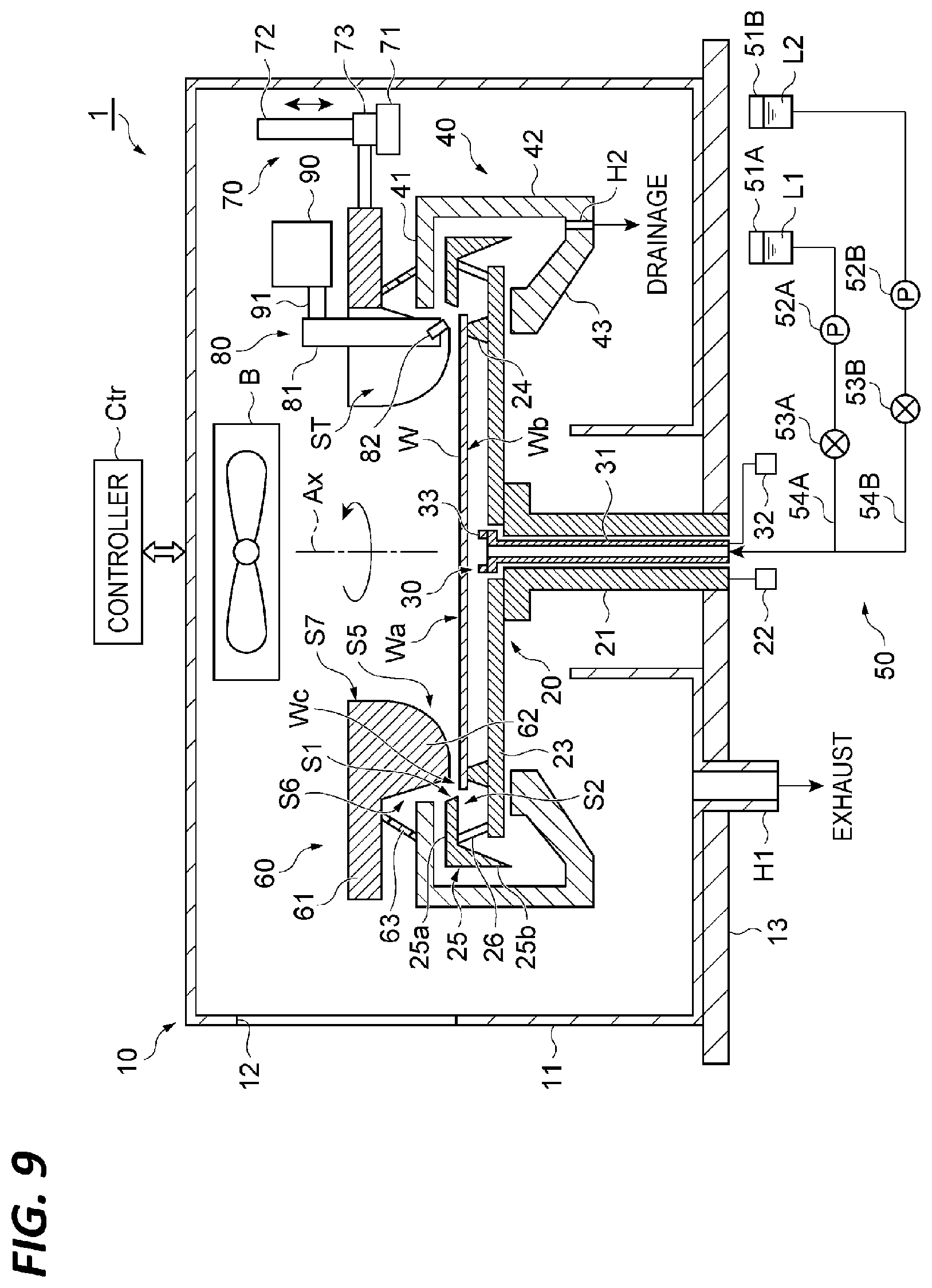 Patent US12569887 Figure 9 – Substrate processing apparatus and substrate processing method