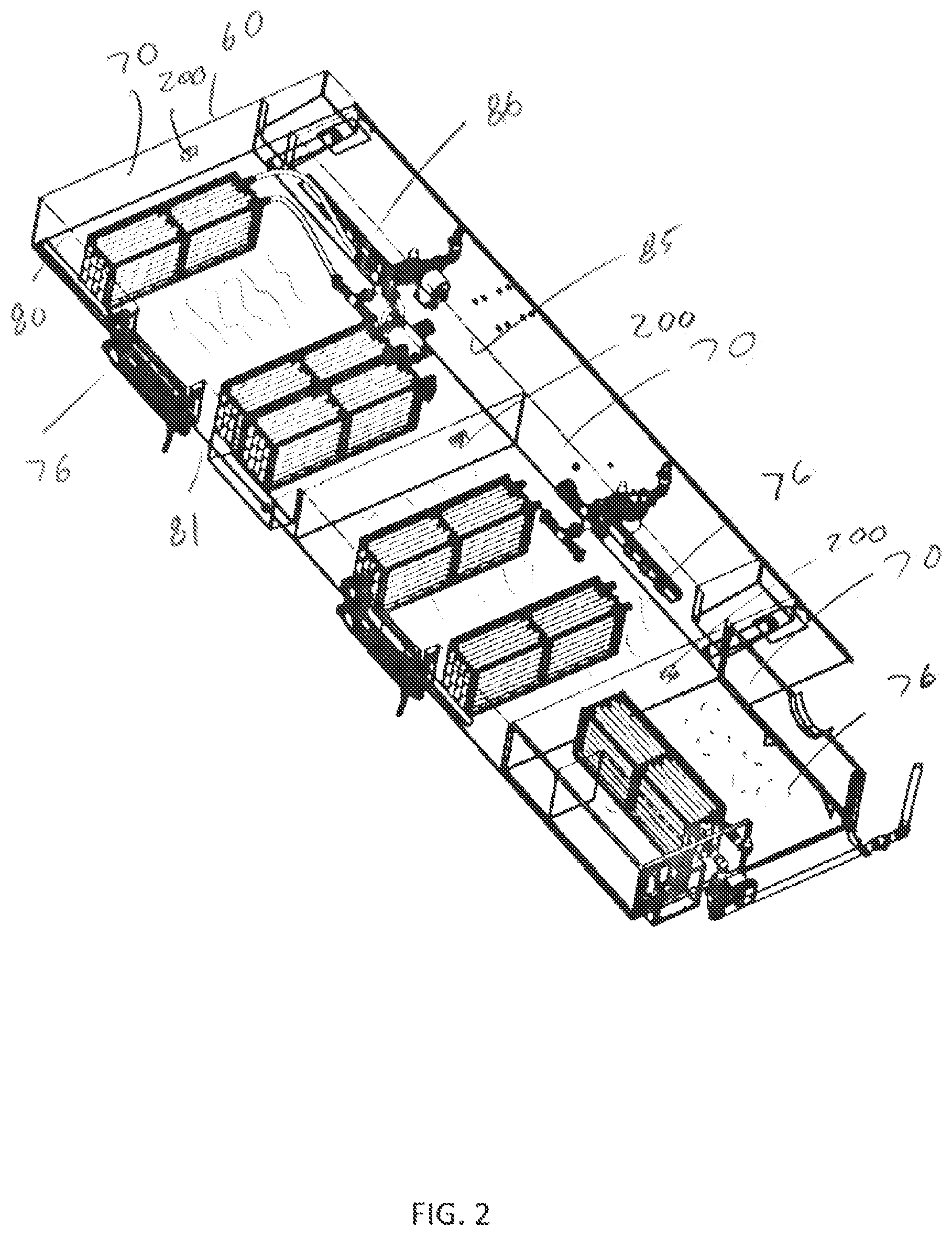 Patent US12569889 Figure 2 – Gas heating system for a parts washing machine, and to the method of converting an electric parts washing machine to a gas parts washing machine