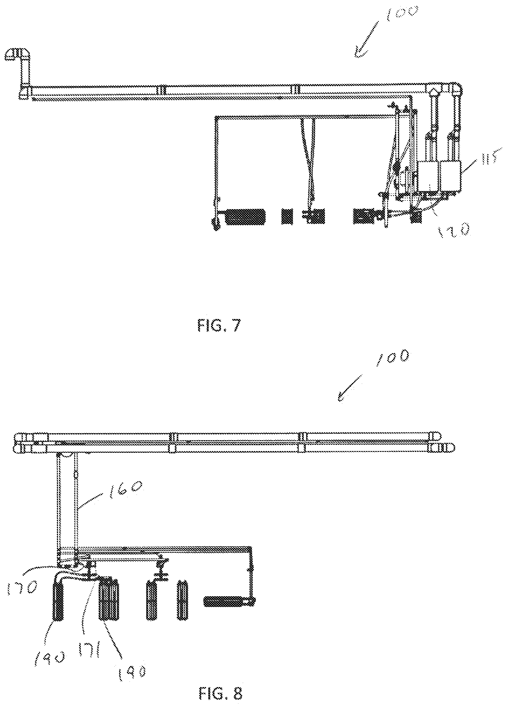 Patent US12569889 Figure 7 – Gas heating system for a parts washing machine, and to the method of converting an electric parts washing machine to a gas parts washing machine