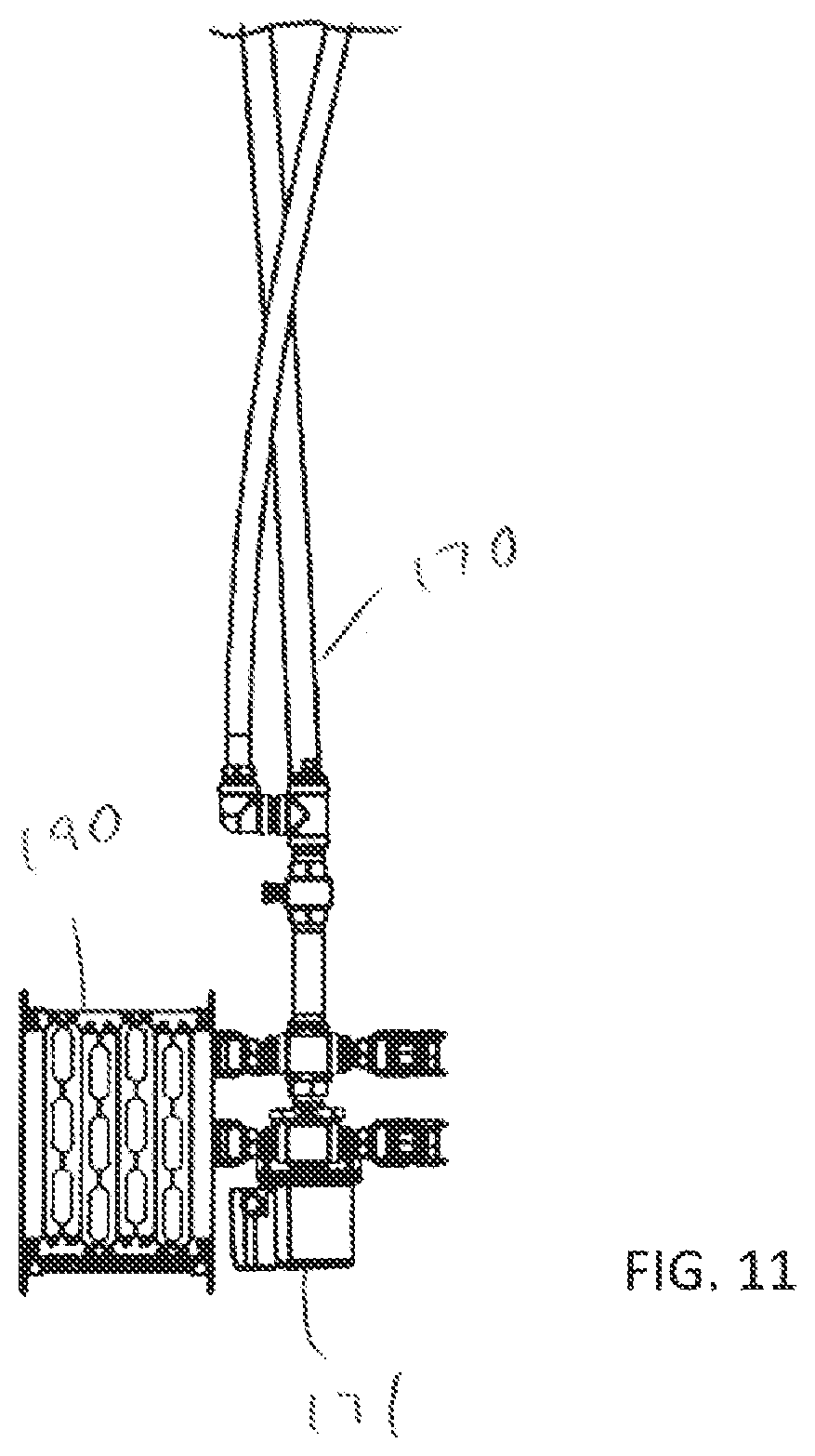 Patent US12569889 Figure 10 – Gas heating system for a parts washing machine, and to the method of converting an electric parts washing machine to a gas parts washing machine