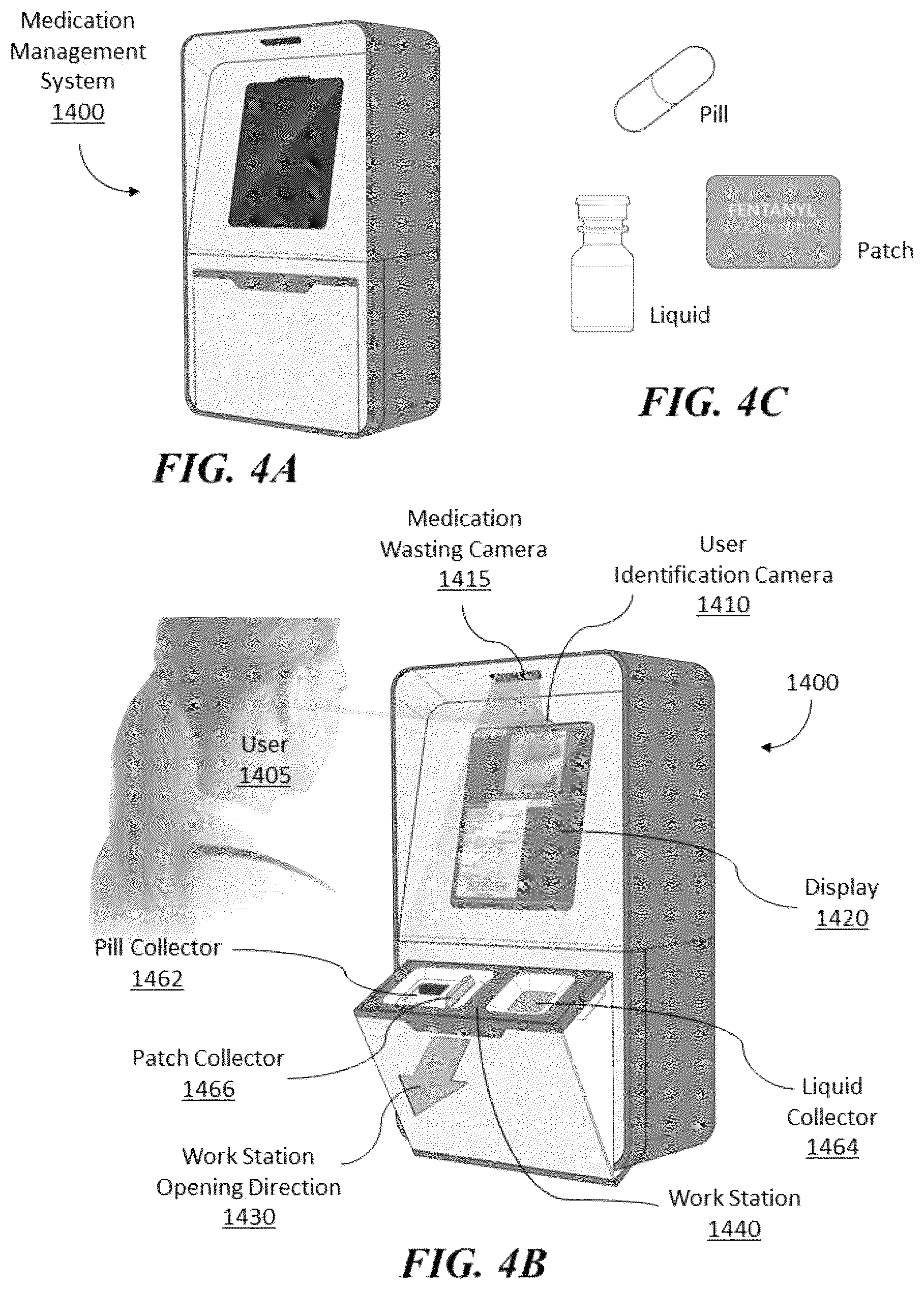 Patent US12569893 Figure 7 – Medication disposal systems and methods of use thereof