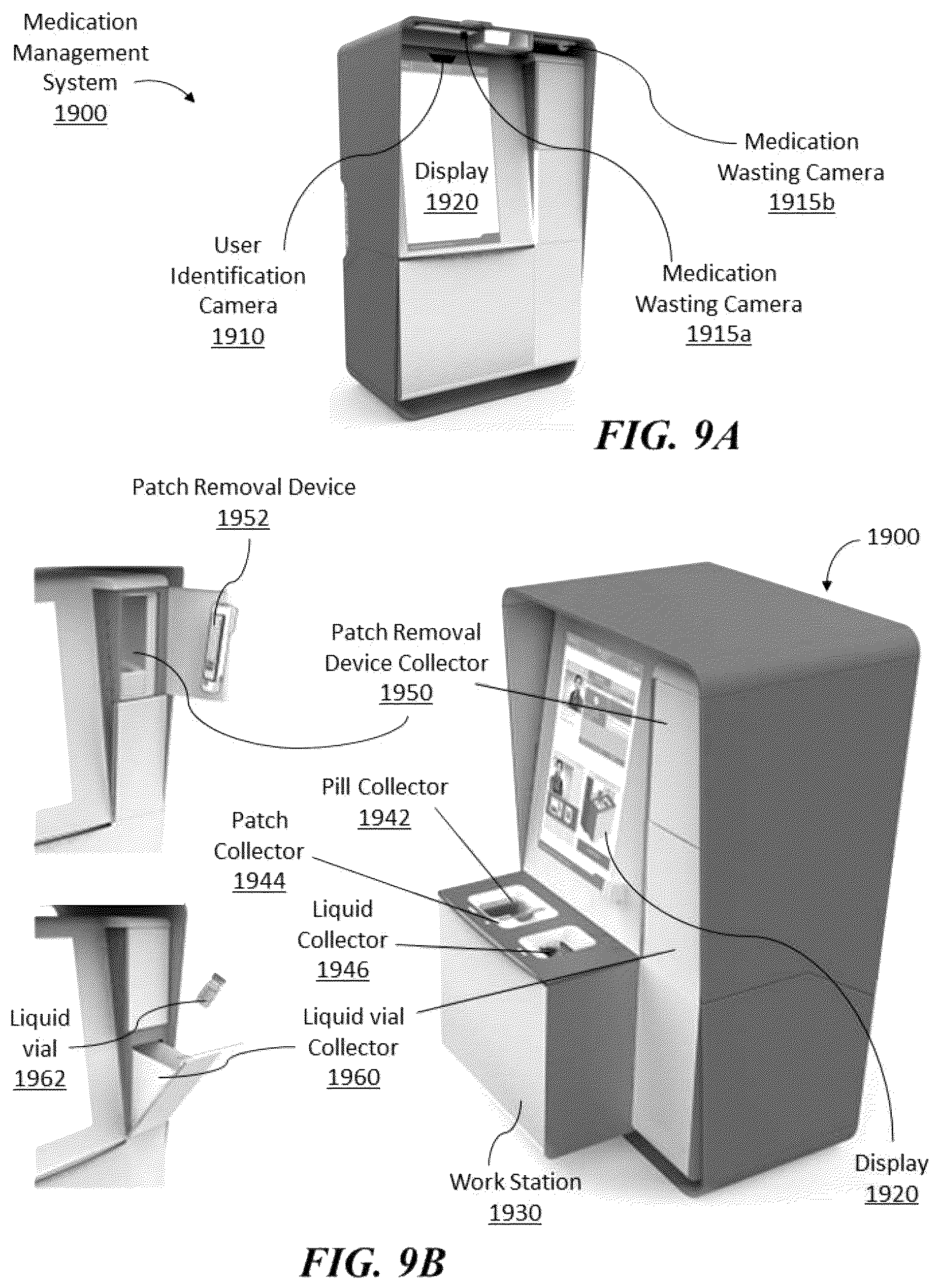 Patent US12569893 Figure 16 – Medication disposal systems and methods of use thereof