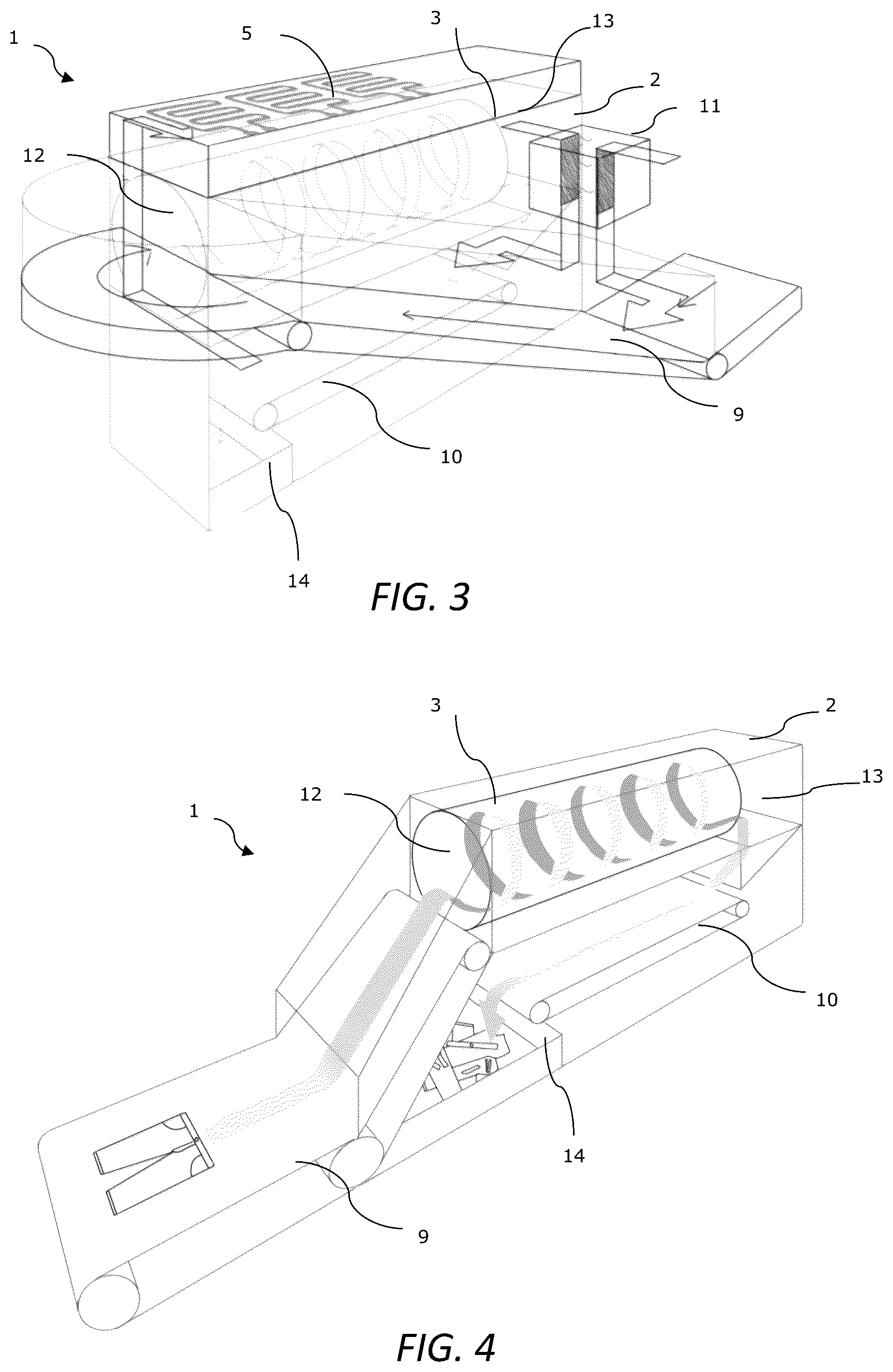 Patent US12569894 Figure 2 – Superheated steam and air oven for the disassembly of textile products