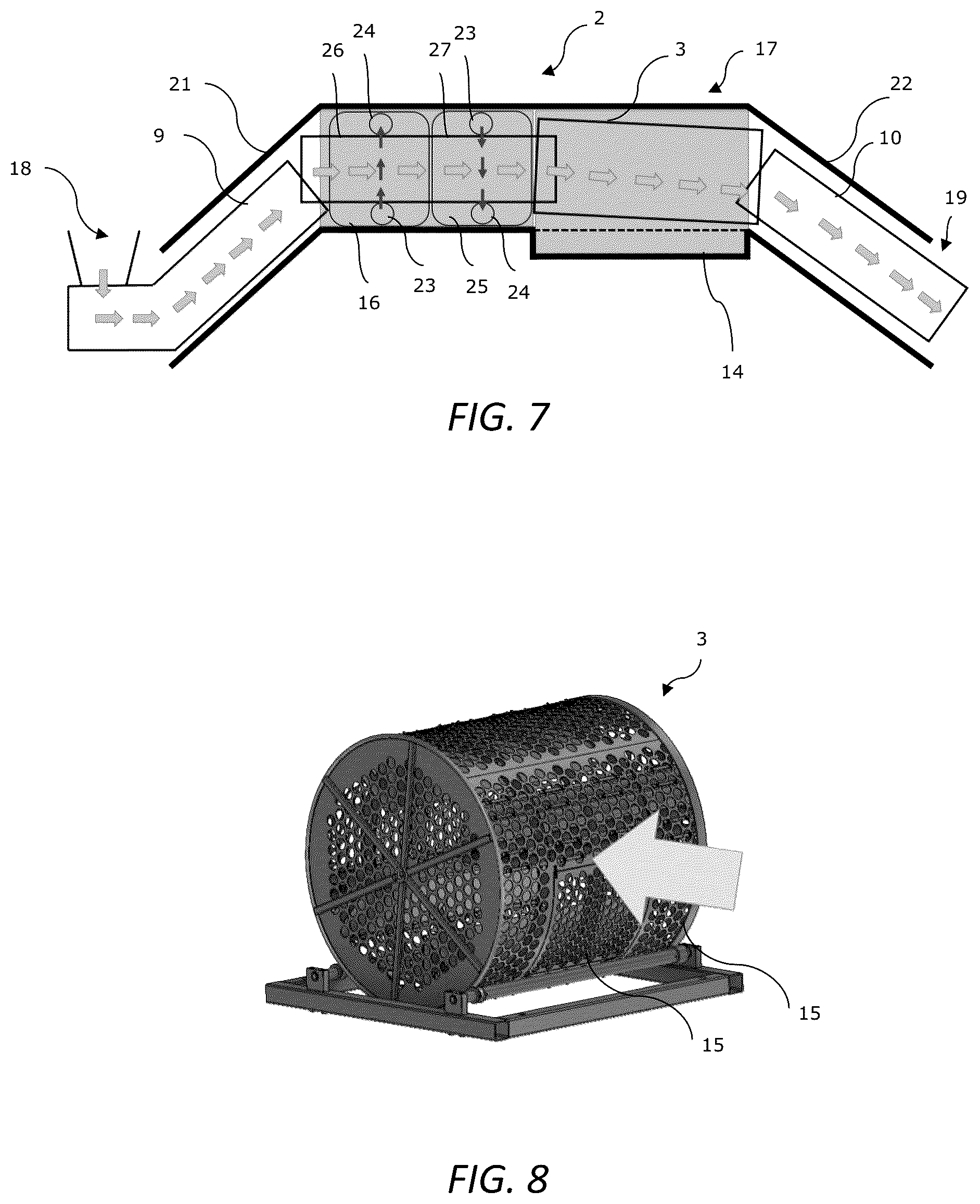 Patent US12569894 Figure 4 – Superheated steam and air oven for the disassembly of textile products