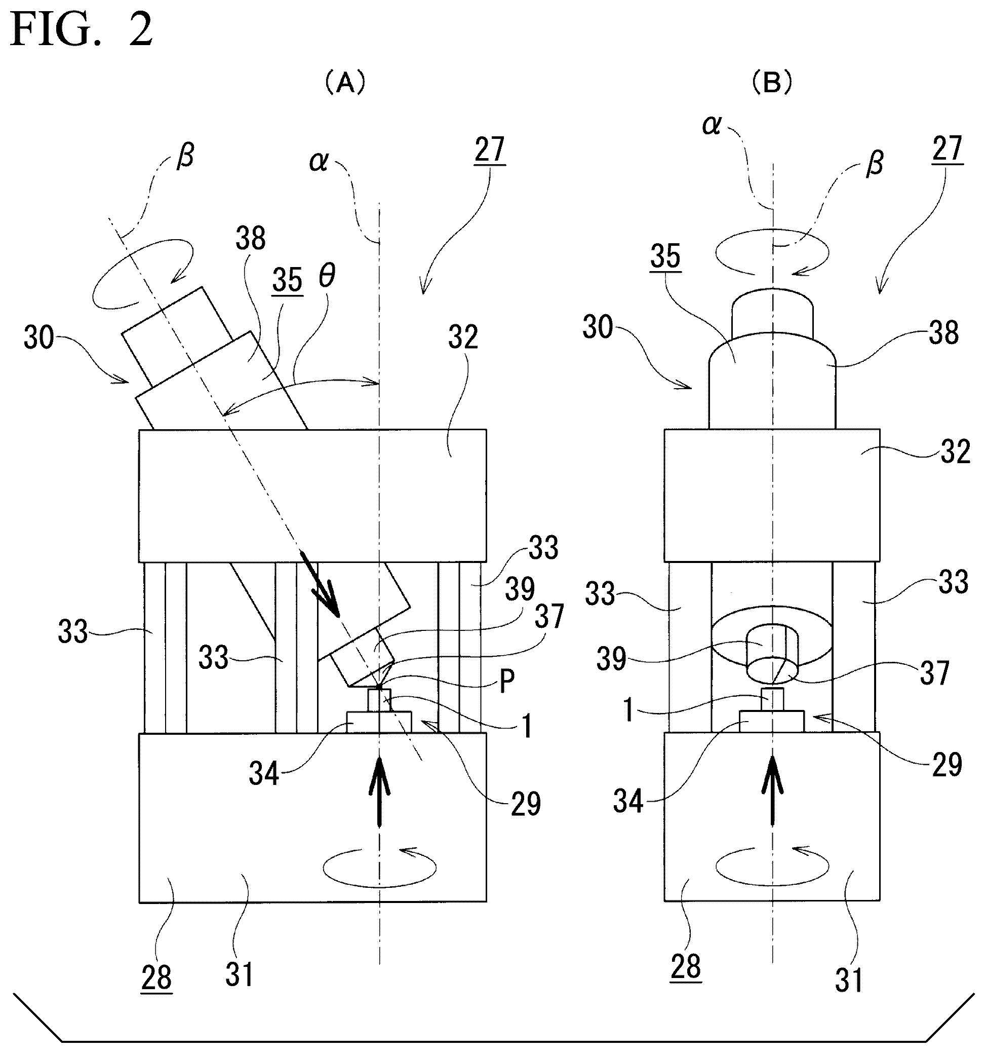 Patent US12569902 Figure 2 – Method of manufacturing staking assembly, method of manufacturing hub unit bearing, staking device, staking assembly, and method of manufacturing vehicle
