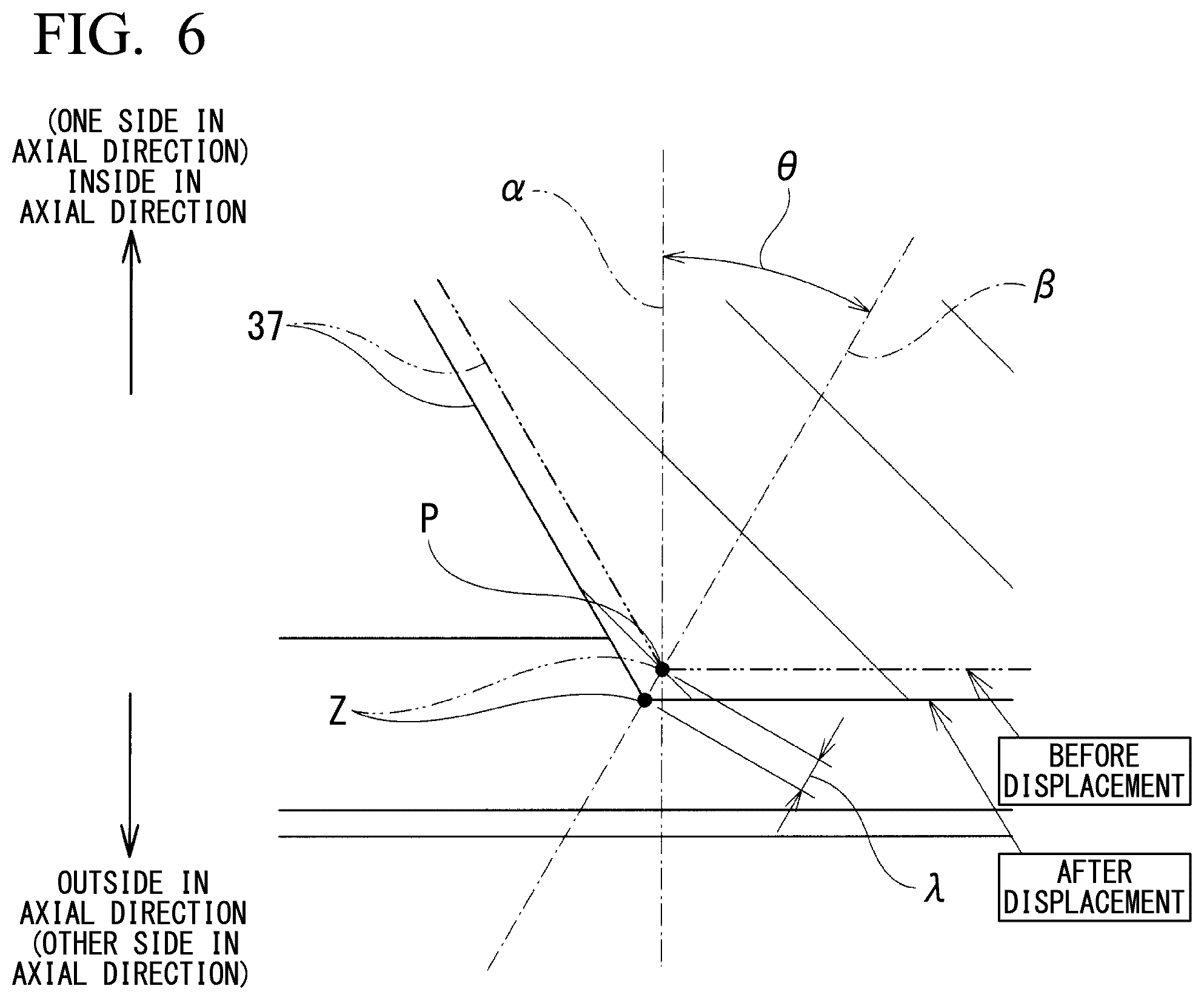 Patent US12569902 Figure 6 – Method of manufacturing staking assembly, method of manufacturing hub unit bearing, staking device, staking assembly, and method of manufacturing vehicle