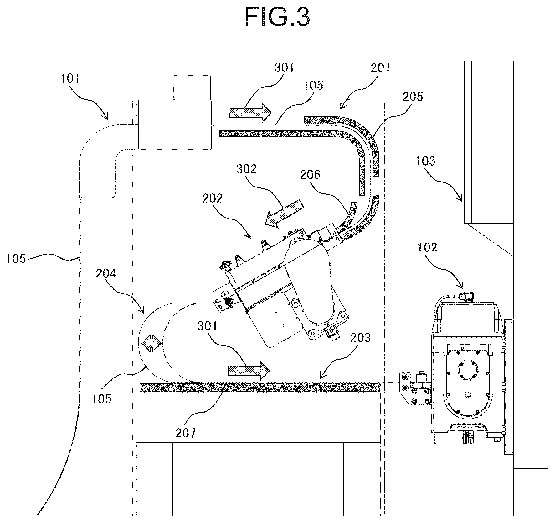 Patent US12569903 Figure 3 – Plate material supplying apparatus