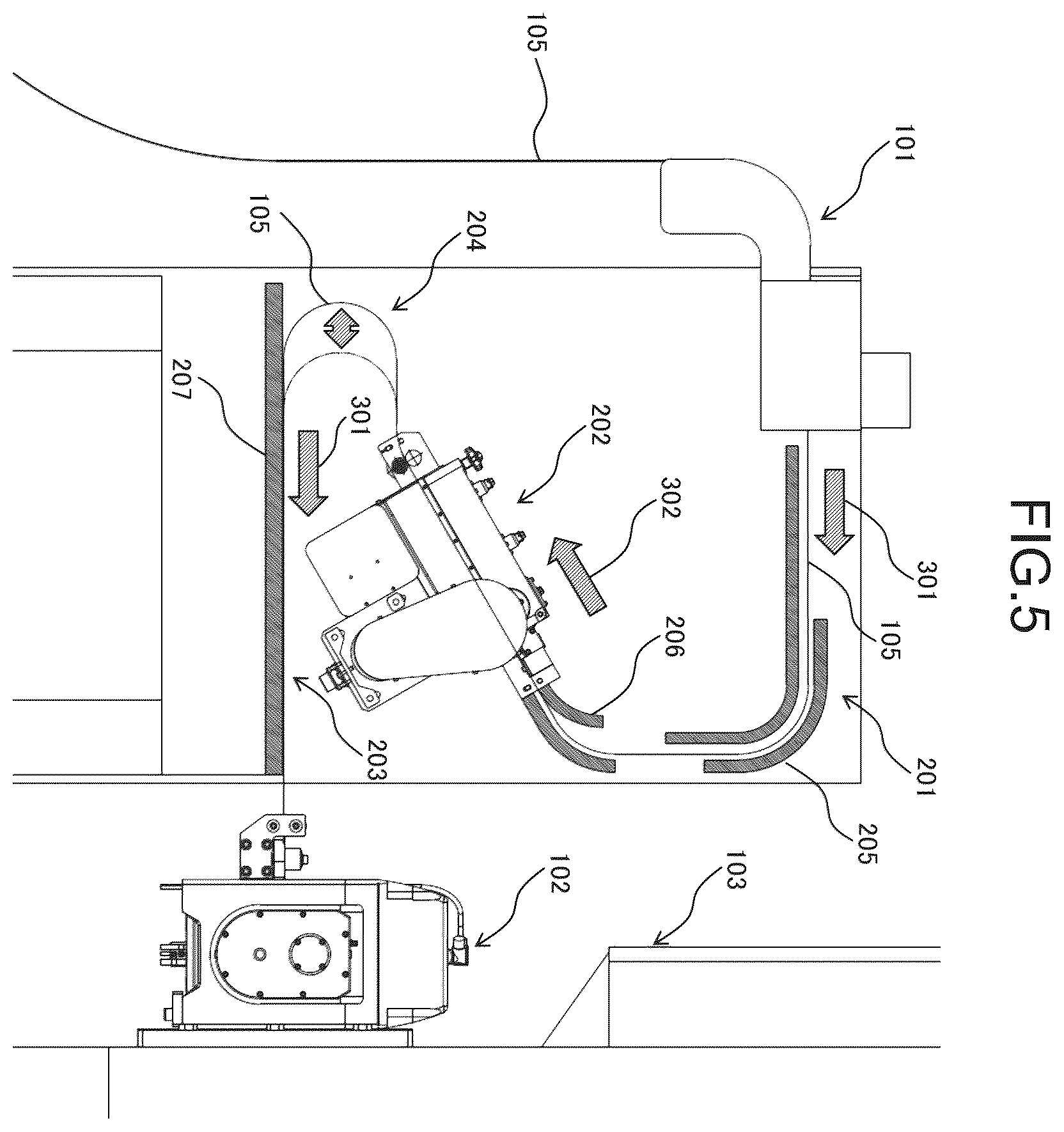 Patent US12569903 Figure 5 – Plate material supplying apparatus