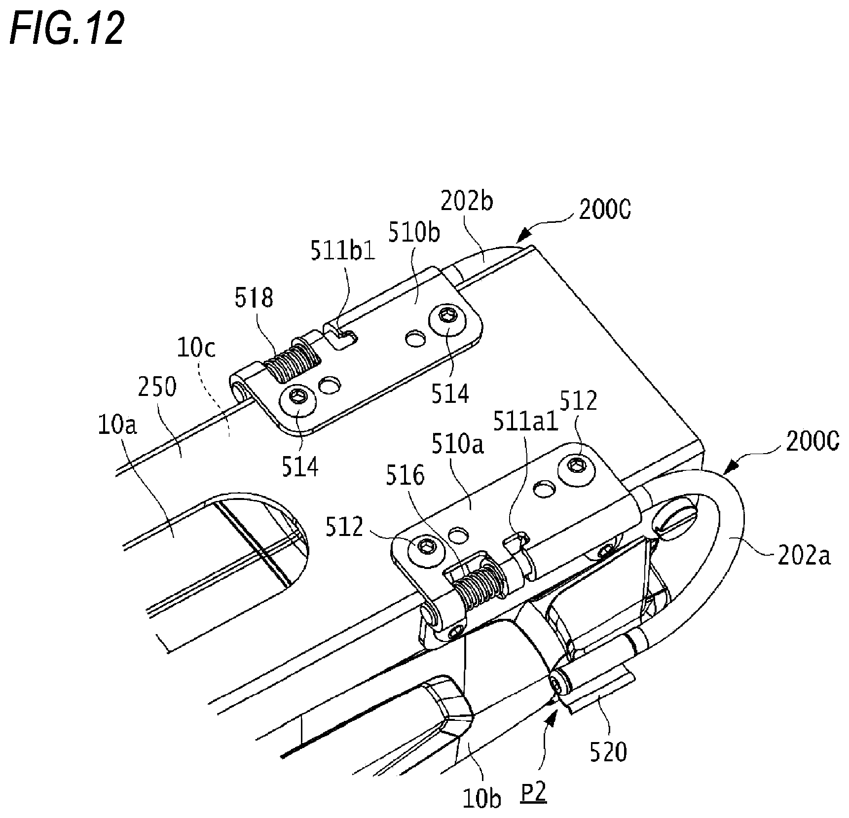 Patent US12569905 Figure 14 – Tool and binding machine