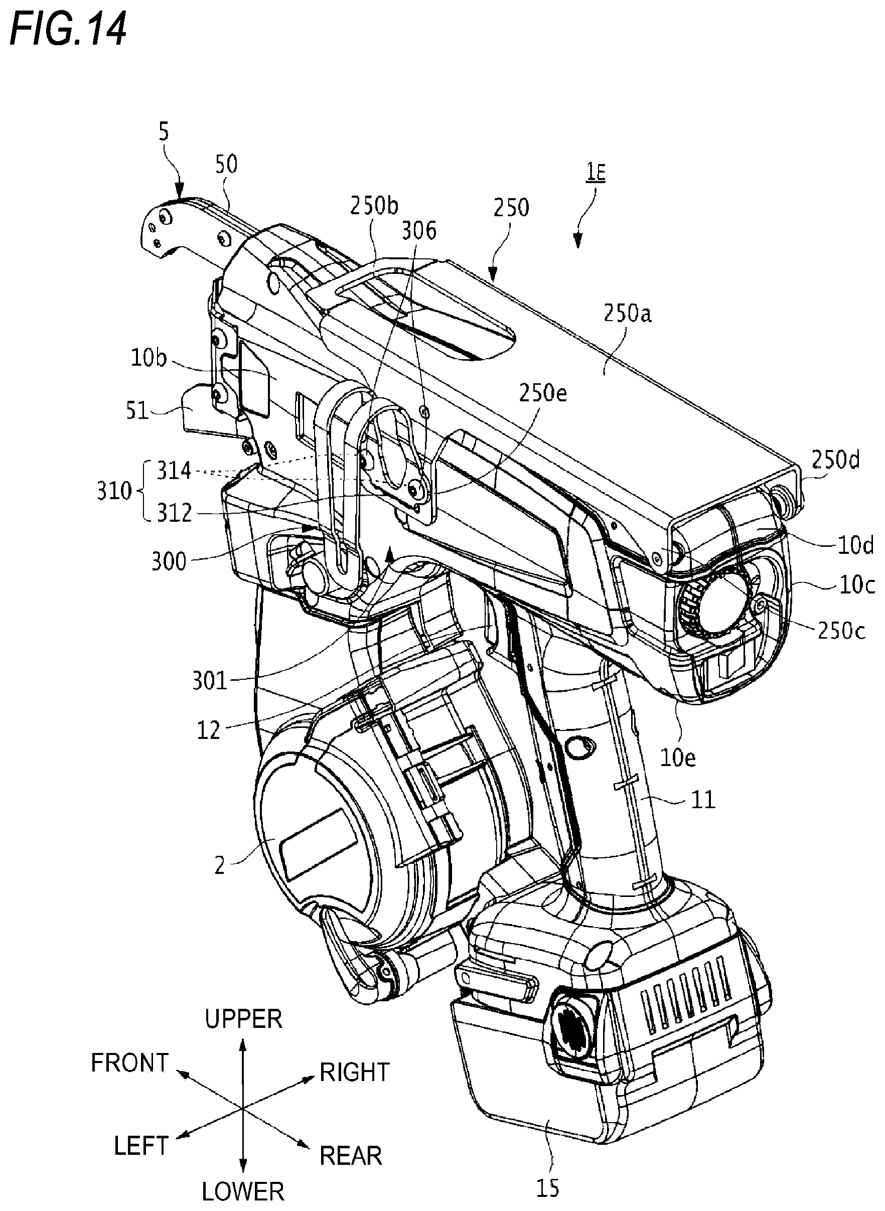 Patent US12569905 Figure 16 – Tool and binding machine