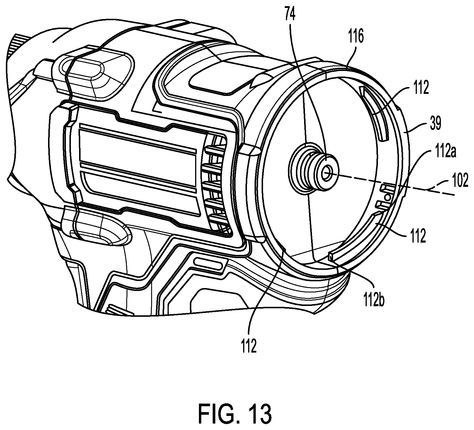 Patent US12569907 Figure 6 – Blind rivet setting tool