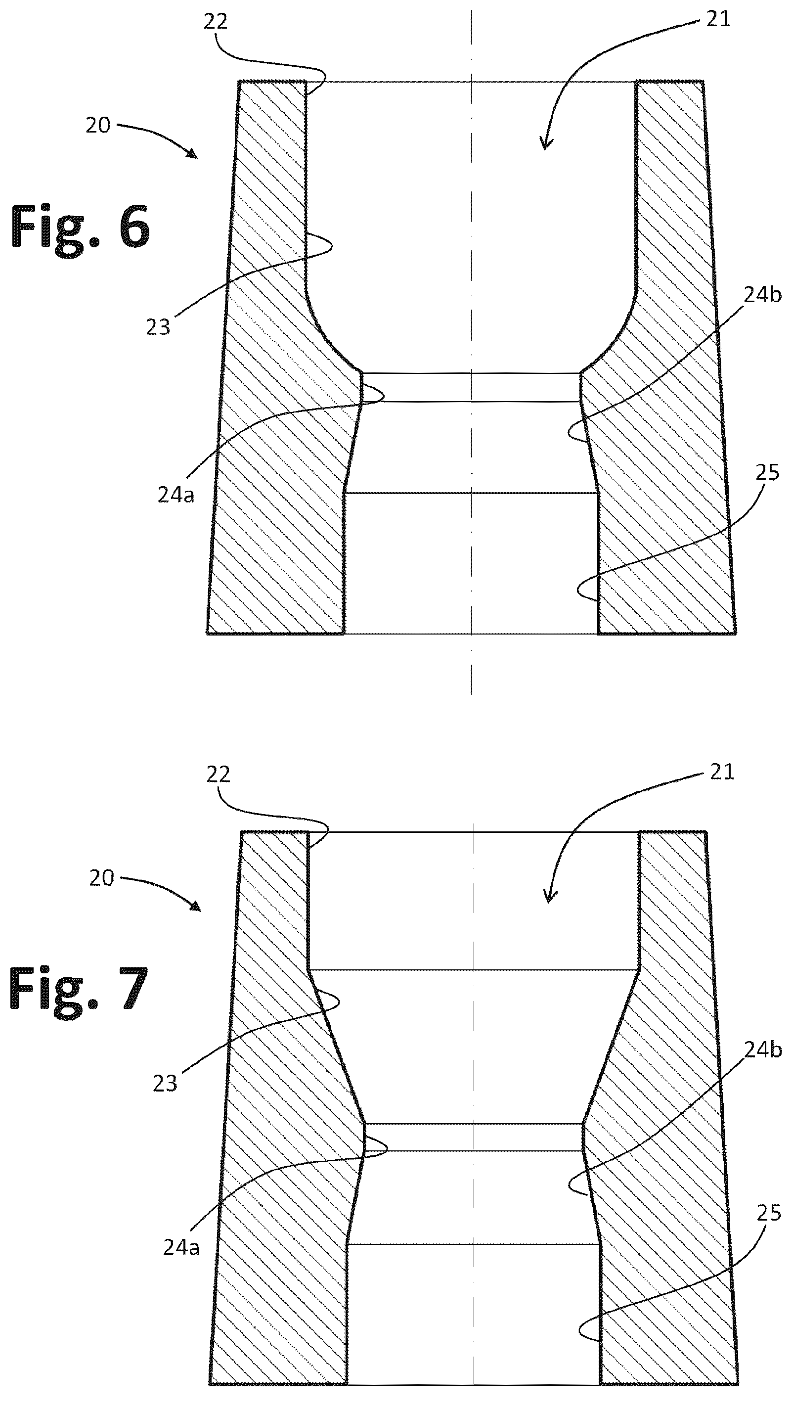 Patent US12569908 Figure 4 – Process for producing blanks of rings