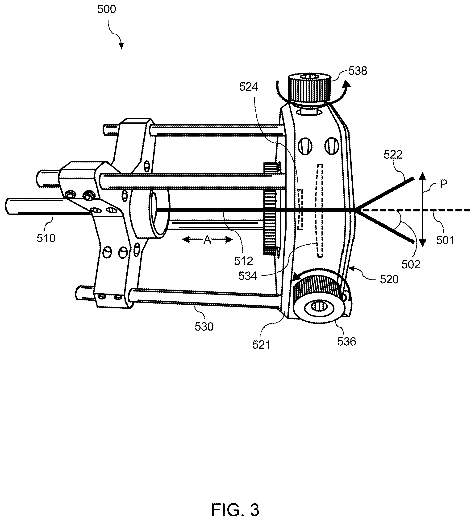 Patent US12569913 Figure 3 – Energy beam directing device