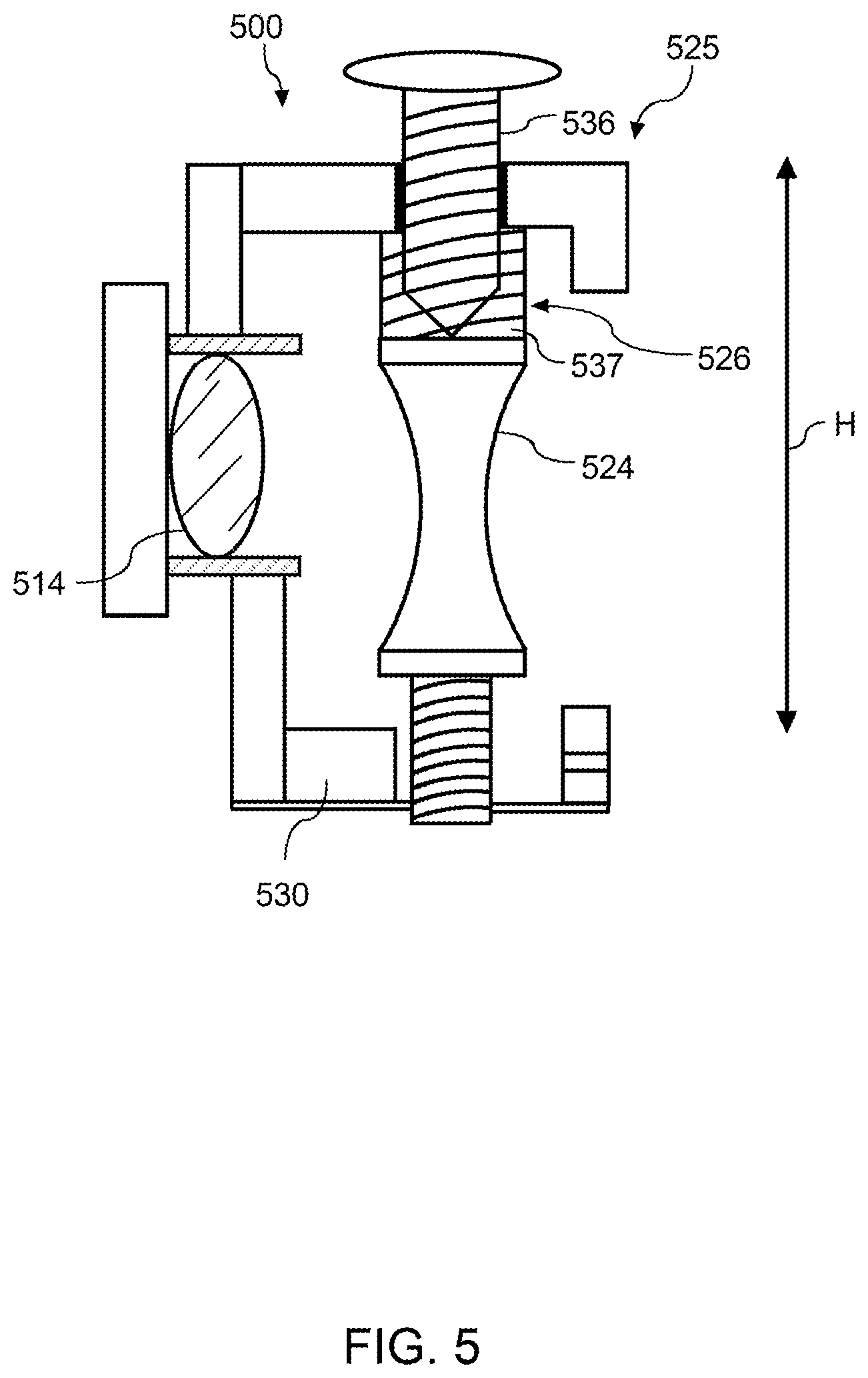 Patent US12569913 Figure 5 – Energy beam directing device
