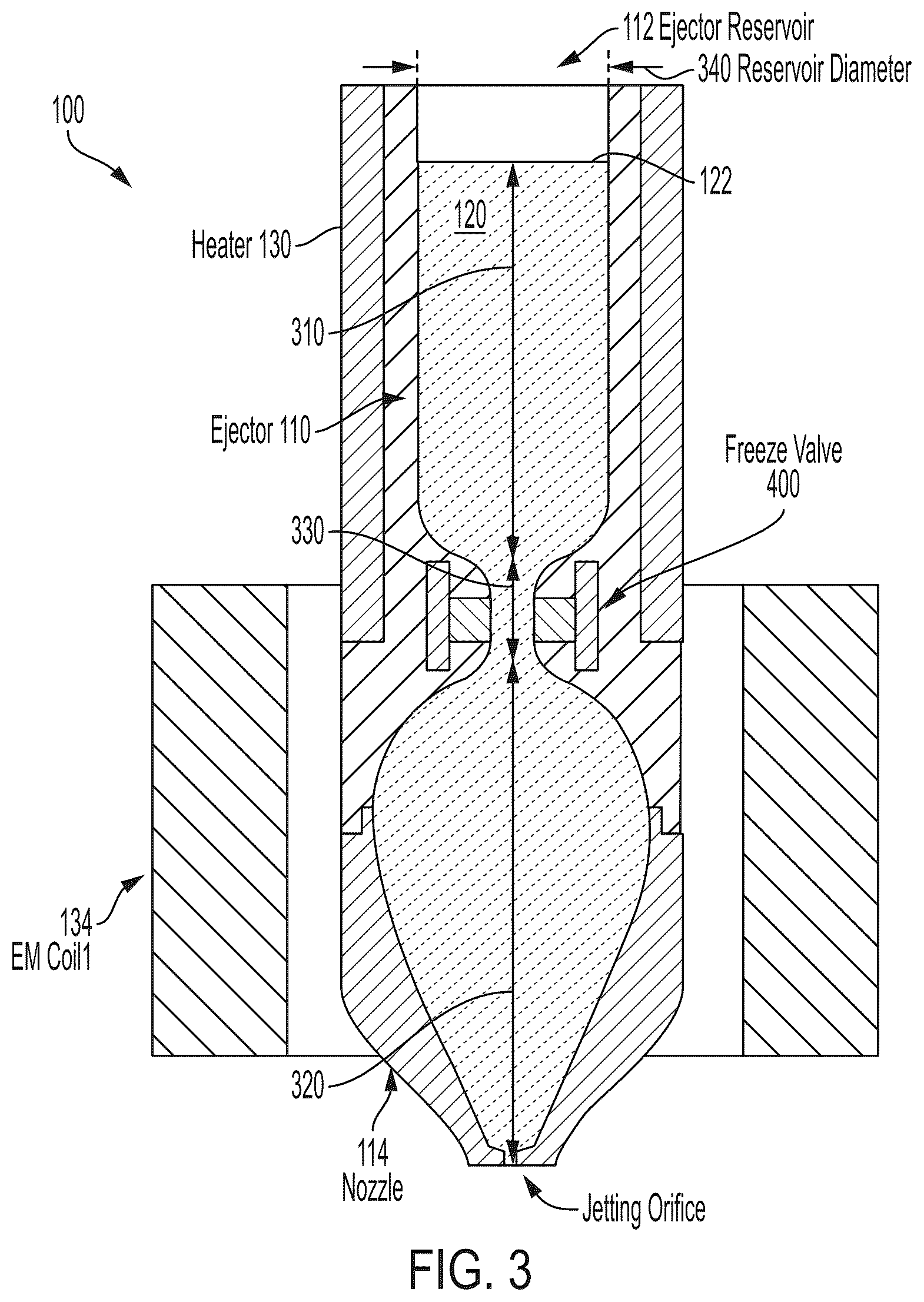 Patent US12569914 Figure 3 – System and method for controlling flow through a 3D printer