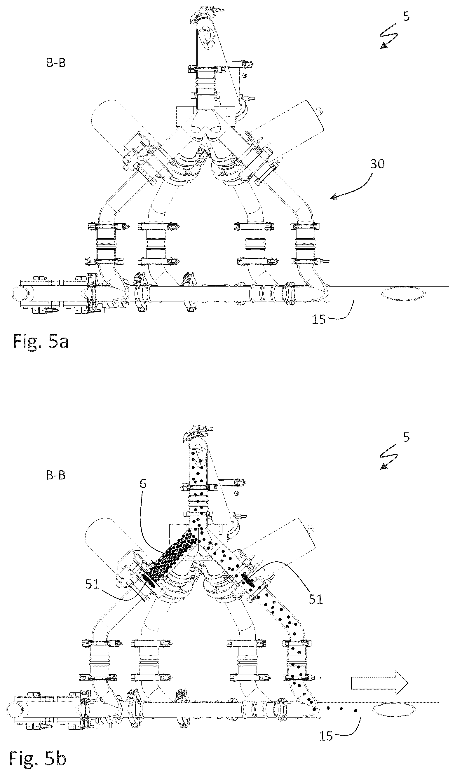 Patent US12569915 Figure 5 – System and method for distributing raw material powder to a plurality of additive manufacturing machines