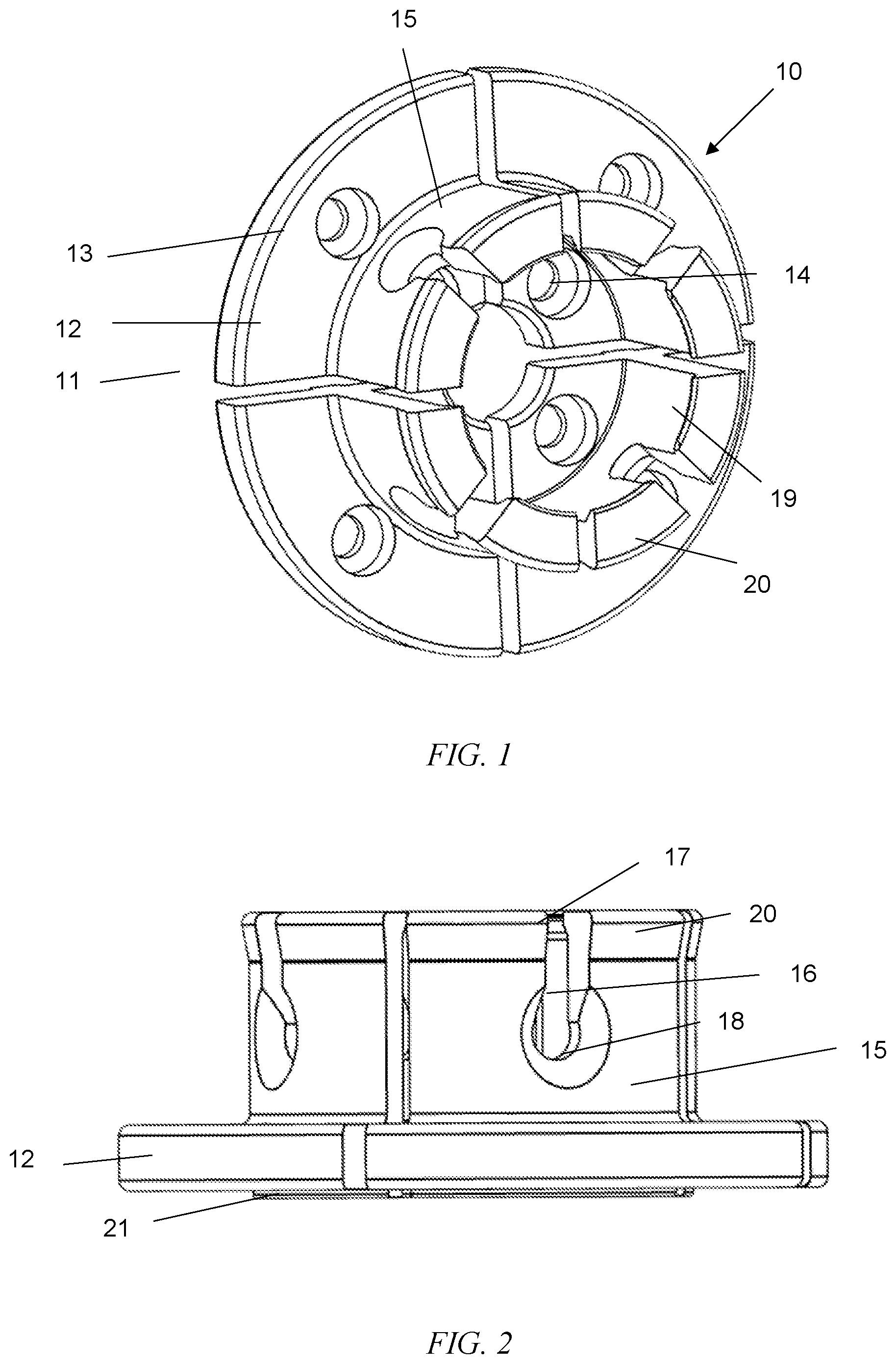 Patent US12569919 Figure 1 – Jaw assembly