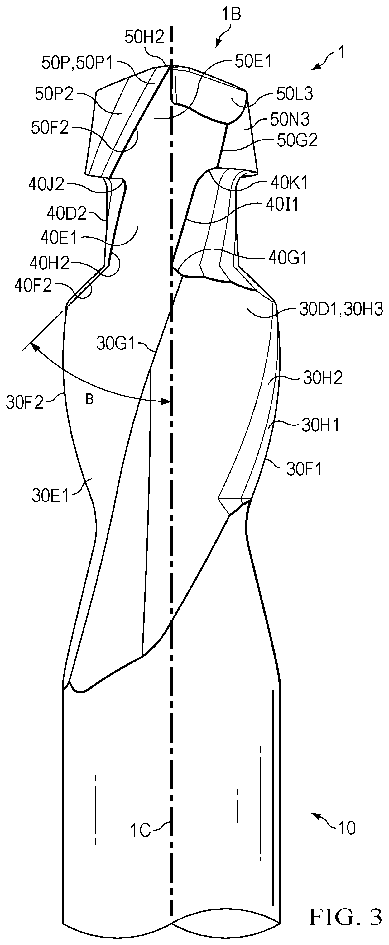 Patent US12569921 Figure 3 – T-slot router bit