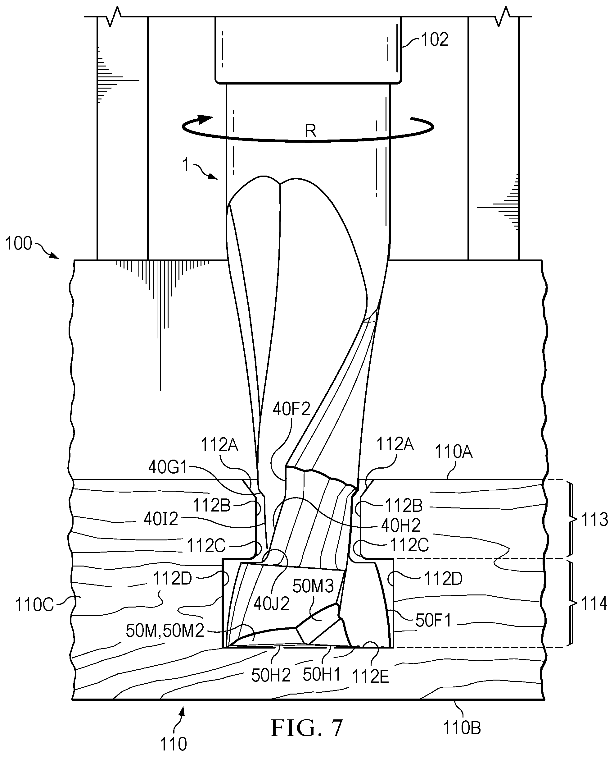 Patent US12569921 Figure 7 – T-slot router bit