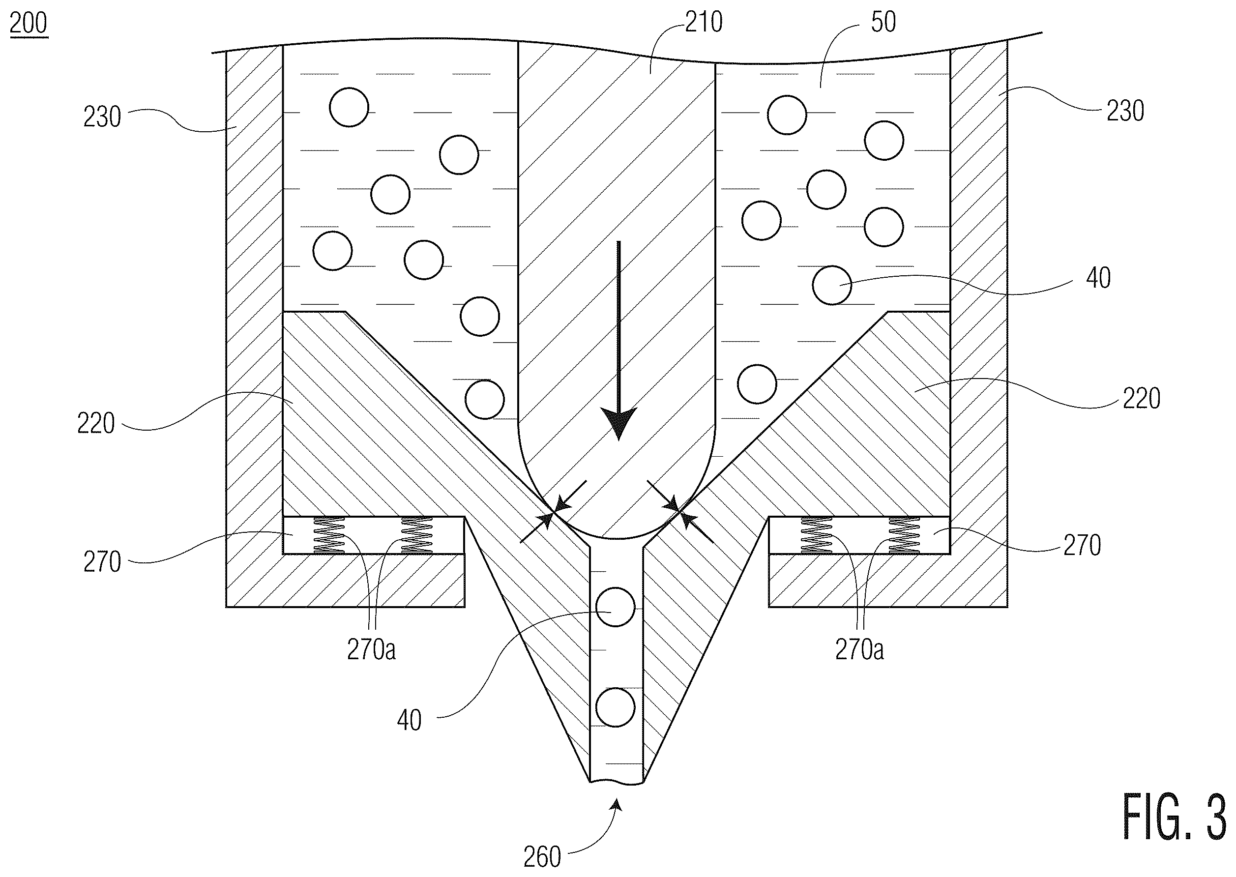 Patent US12569925 Figure 3 – Solder jetting head capable of absorbing impact, and related systems and methods