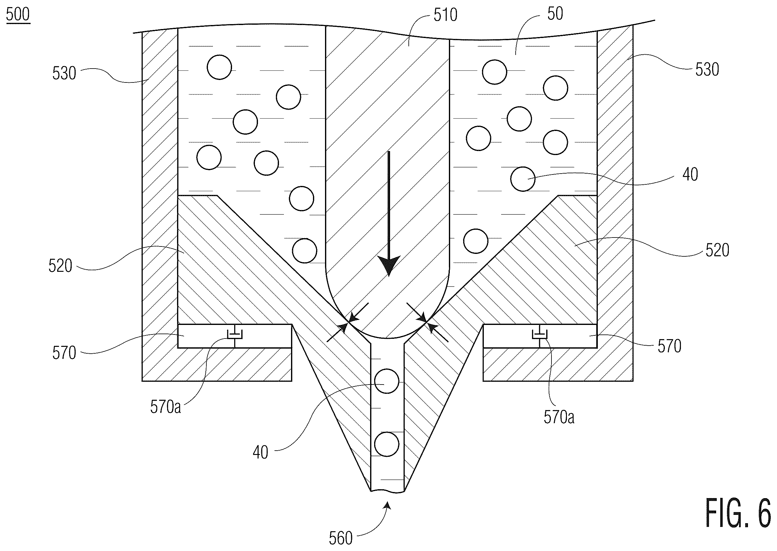 Patent US12569925 Figure 6 – Solder jetting head capable of absorbing impact, and related systems and methods