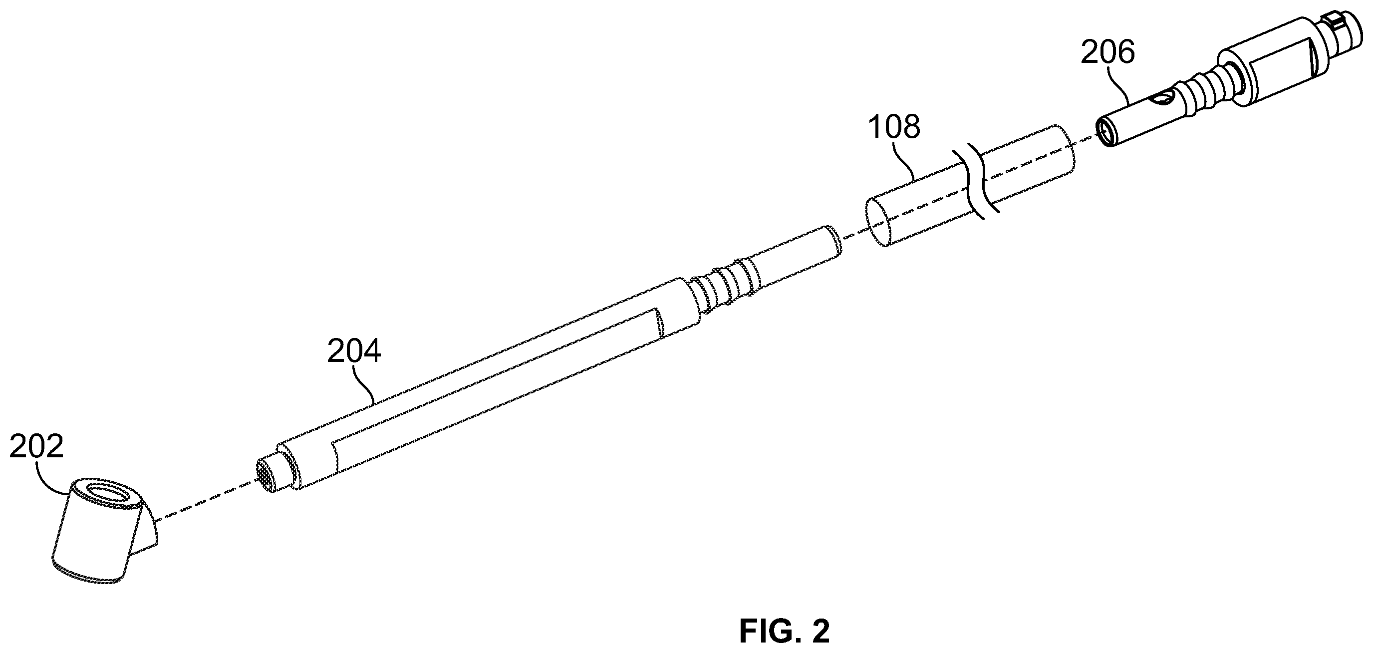 Patent US12569926 Figure 2 – Integrated welding torches and extension cables