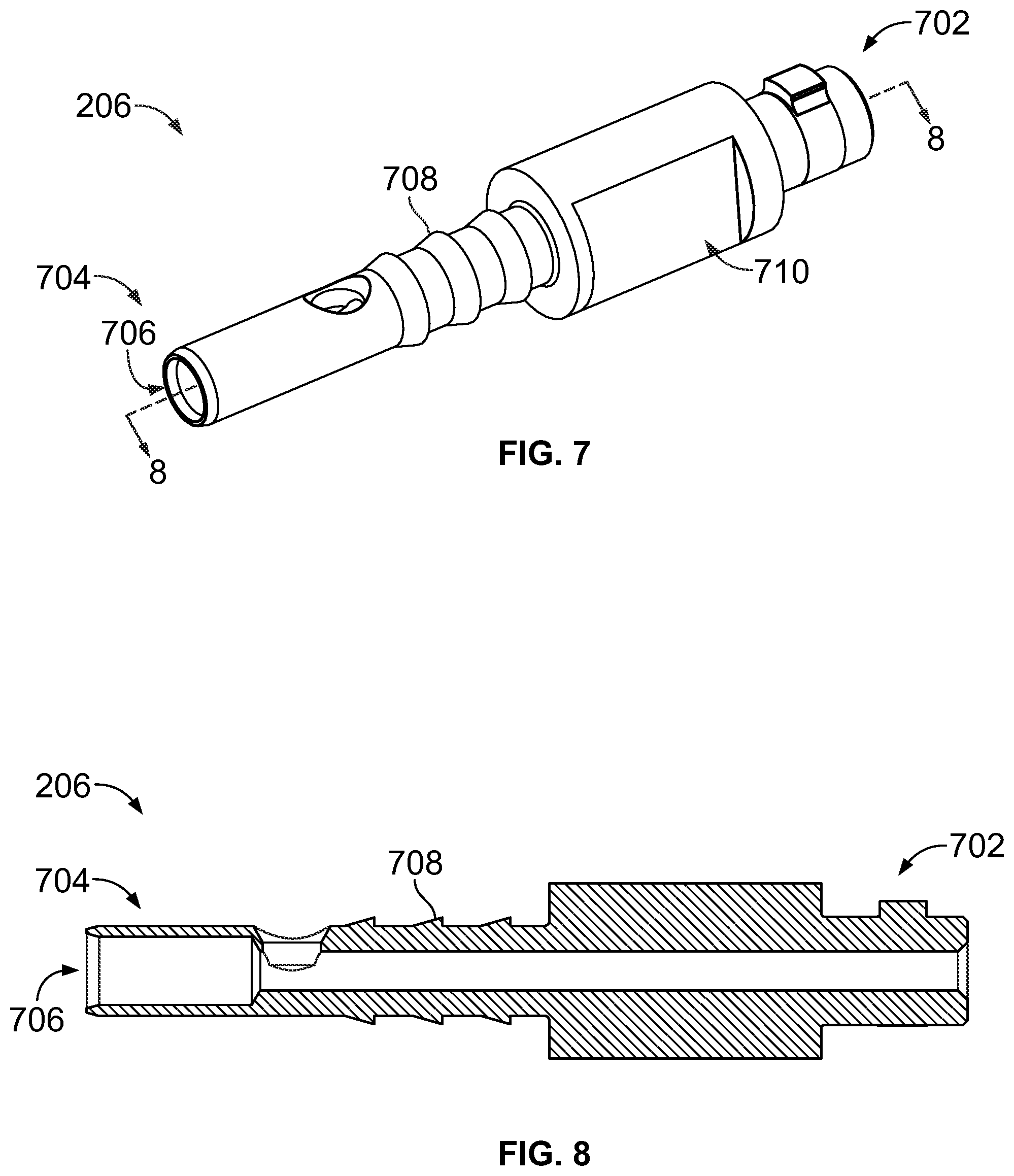 Patent US12569926 Figure 5 – Integrated welding torches and extension cables