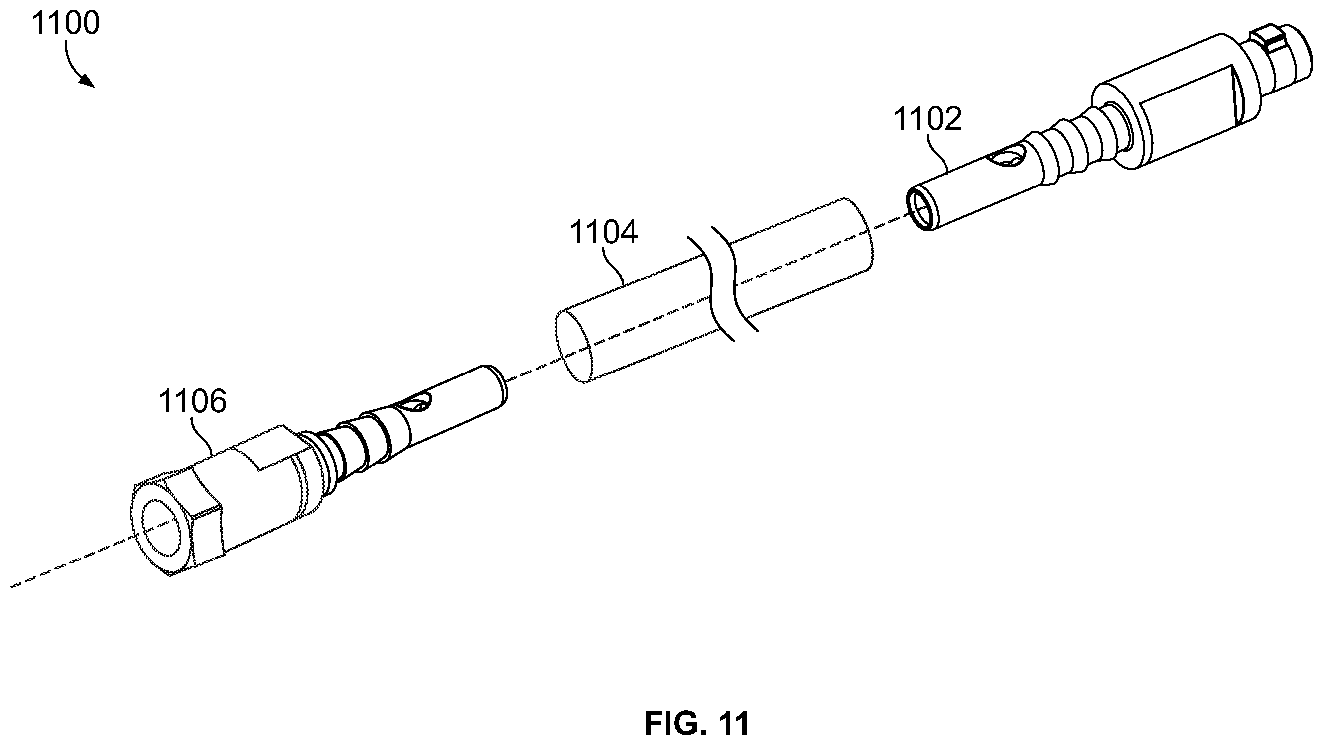 Patent US12569926 Figure 8 – Integrated welding torches and extension cables