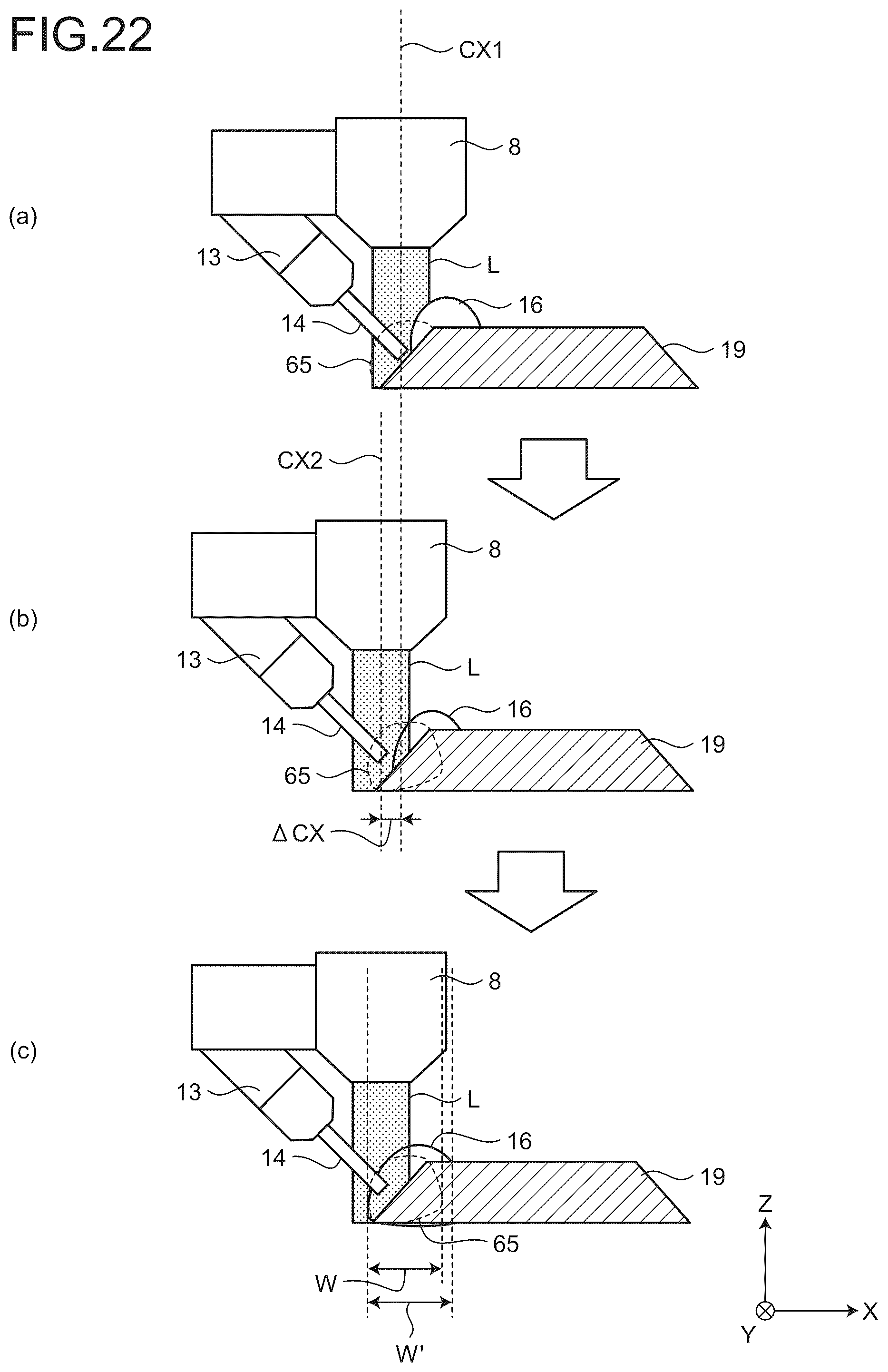 Patent US12569935 Figure 14 – Additive manufacturing apparatus and additive manufacturing method