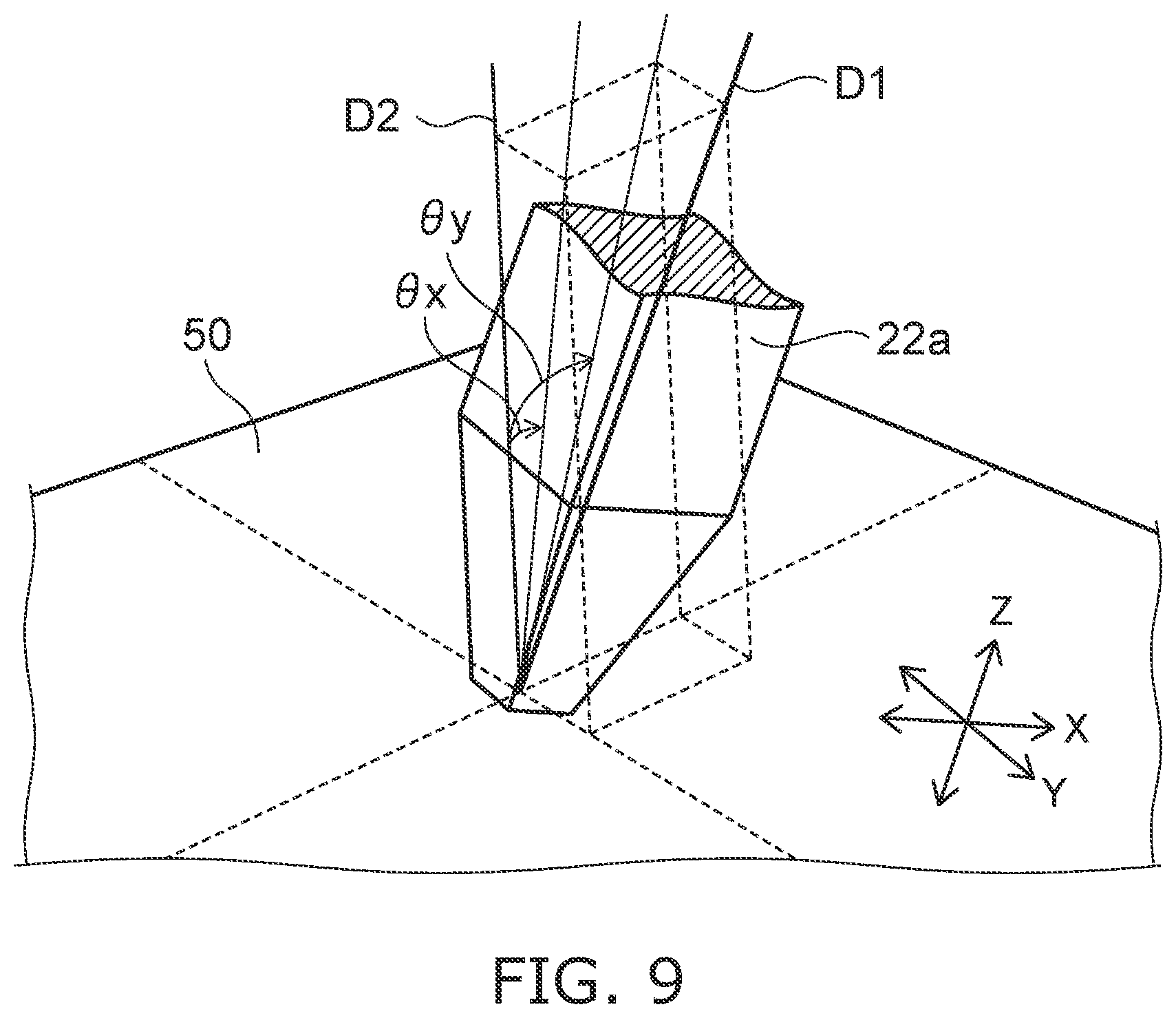 Patent US12569939 Figure 9 – Processing system, robot system, control device, teaching method, and storage medium