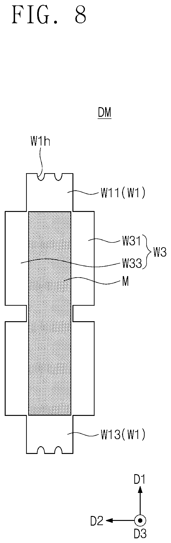 Patent US12569945 Figure 7 – Apparatus for manufacturing display processing mask and method of manufacturing display processing mask using the same