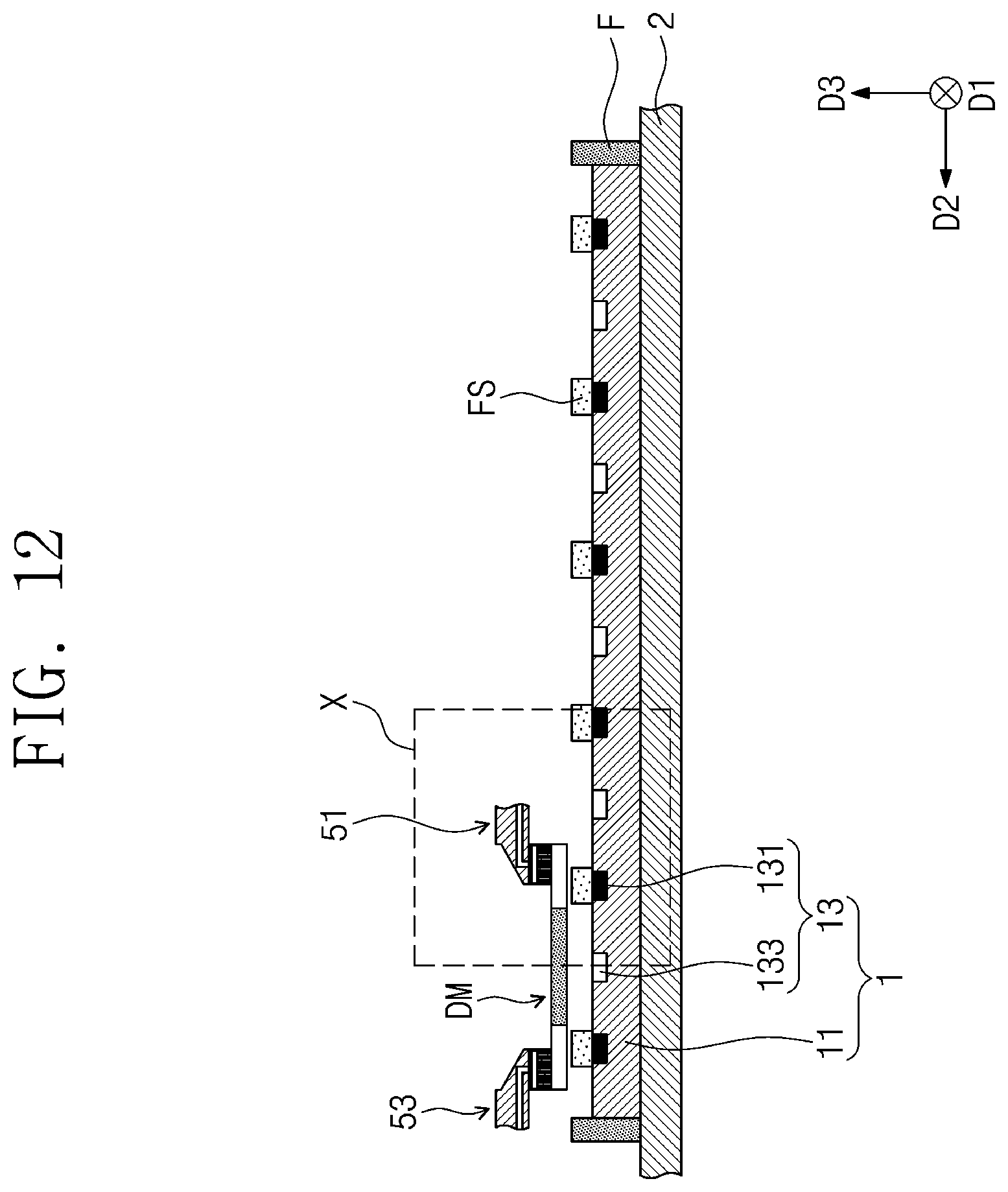 Patent US12569945 Figure 11 – Apparatus for manufacturing display processing mask and method of manufacturing display processing mask using the same