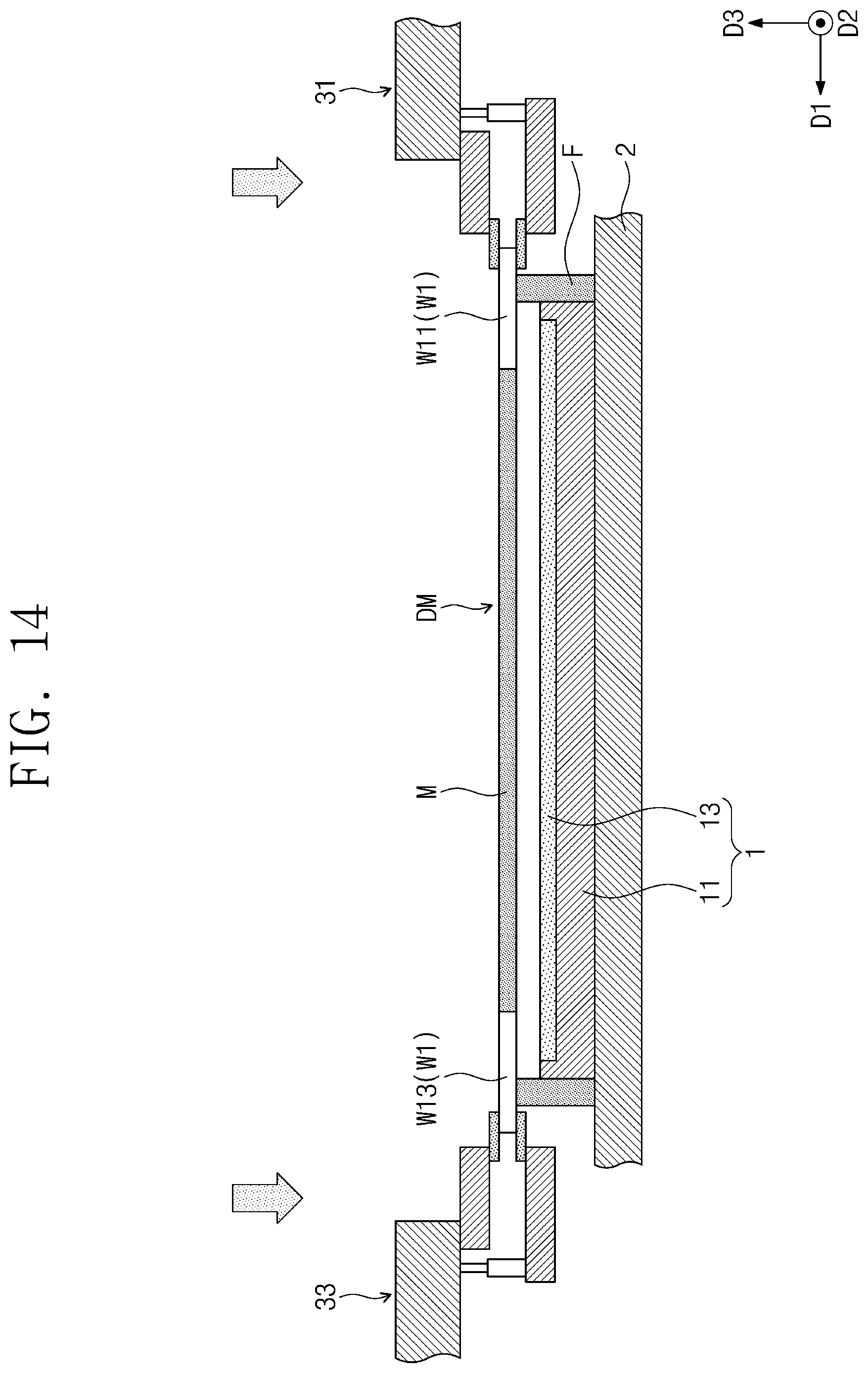 Patent US12569945 Figure 13 – Apparatus for manufacturing display processing mask and method of manufacturing display processing mask using the same