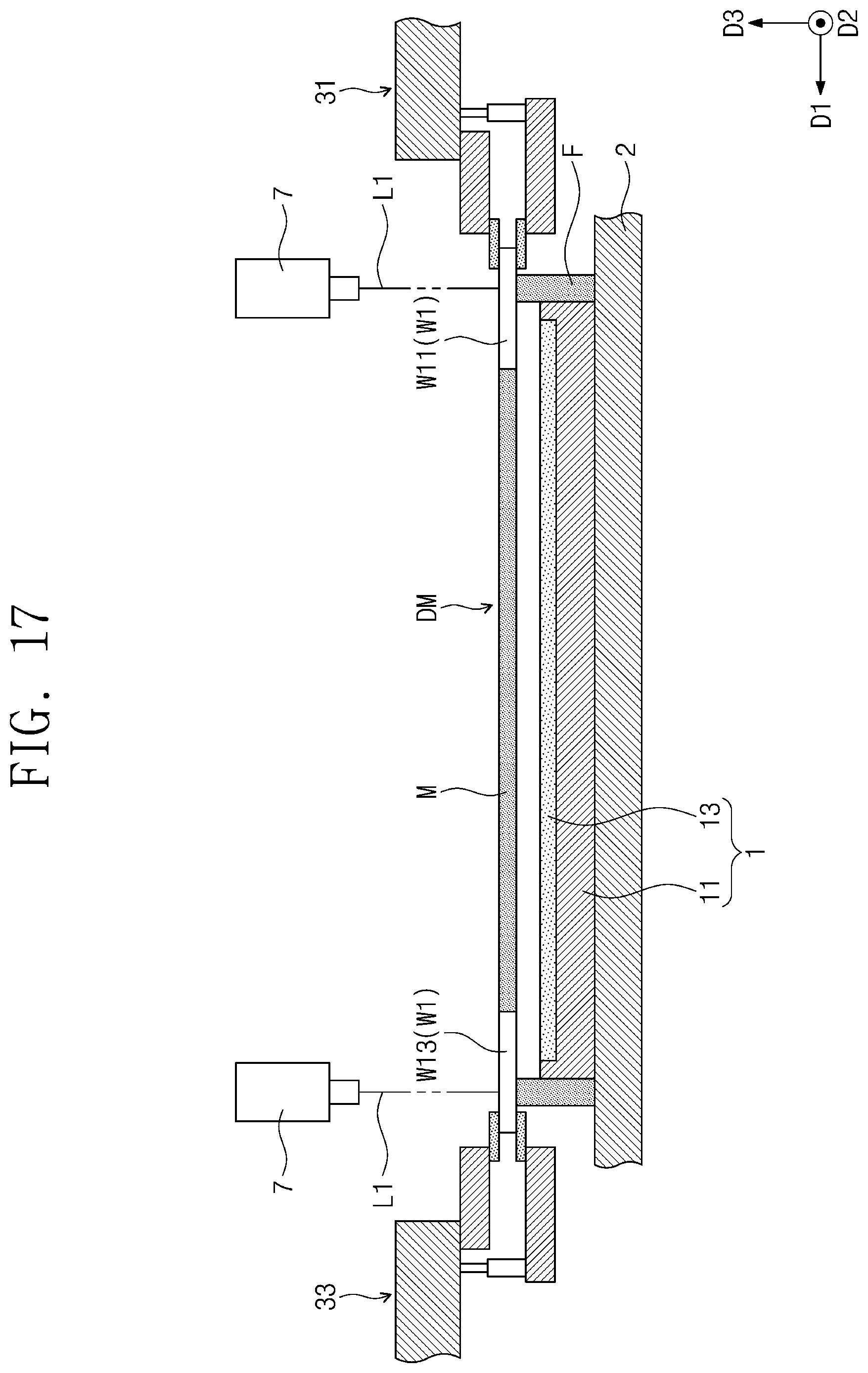 Patent US12569945 Figure 16 – Apparatus for manufacturing display processing mask and method of manufacturing display processing mask using the same