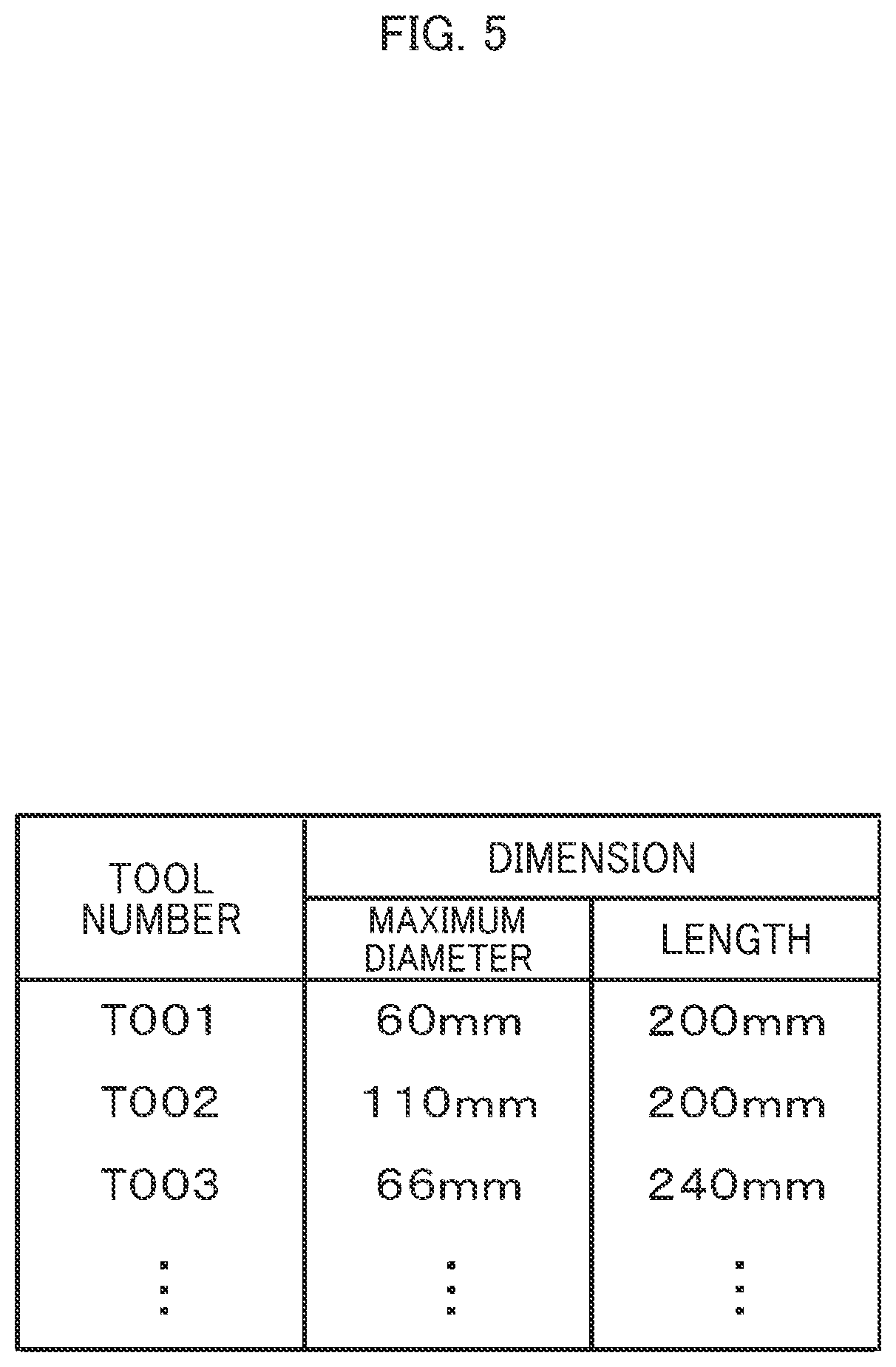Patent US12569950 Figure 5 – Information processing system and machine tool