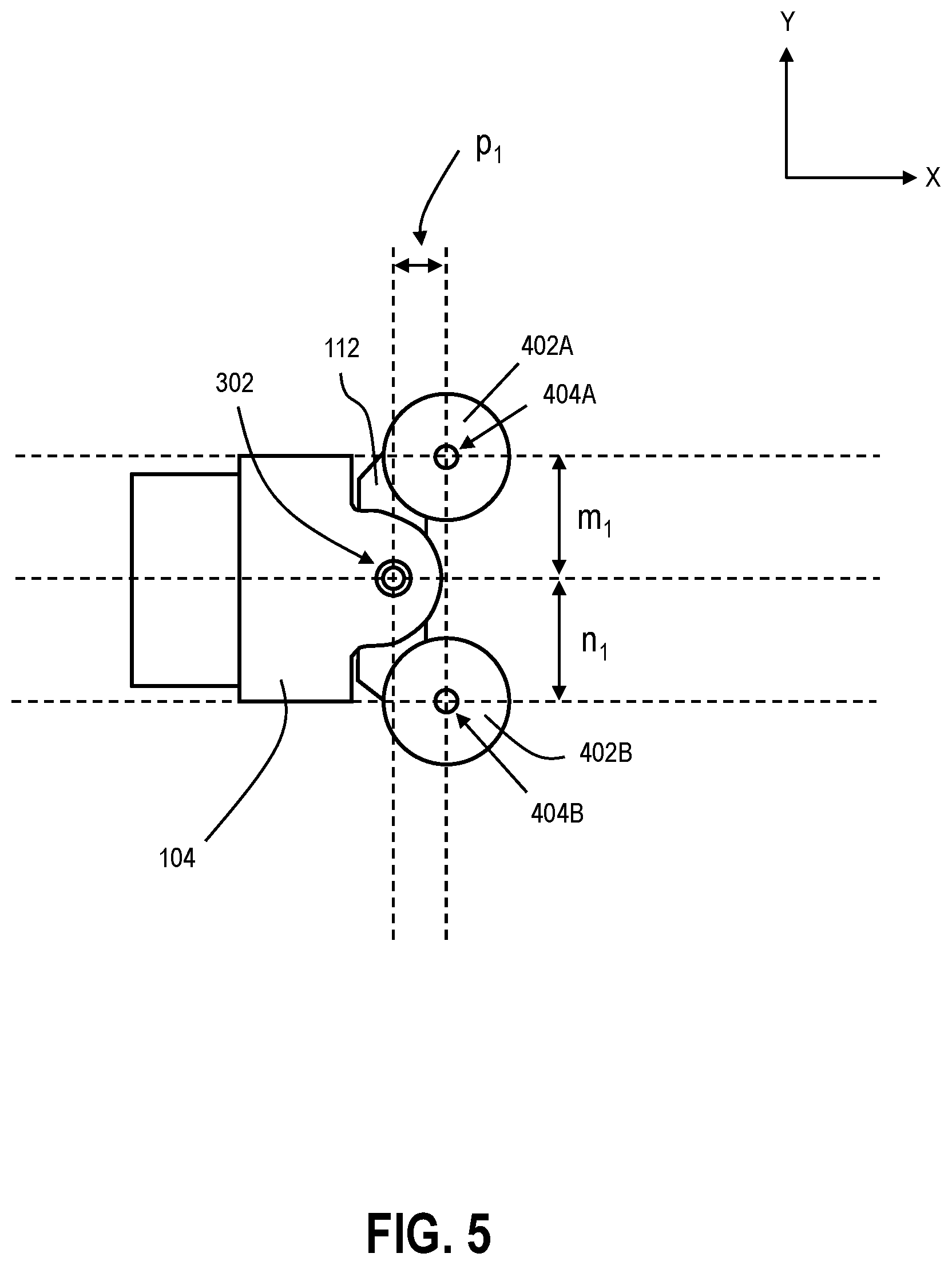 Patent US12569951 Figure 5 – Centering mechanisms for precision alignment of a component or ware