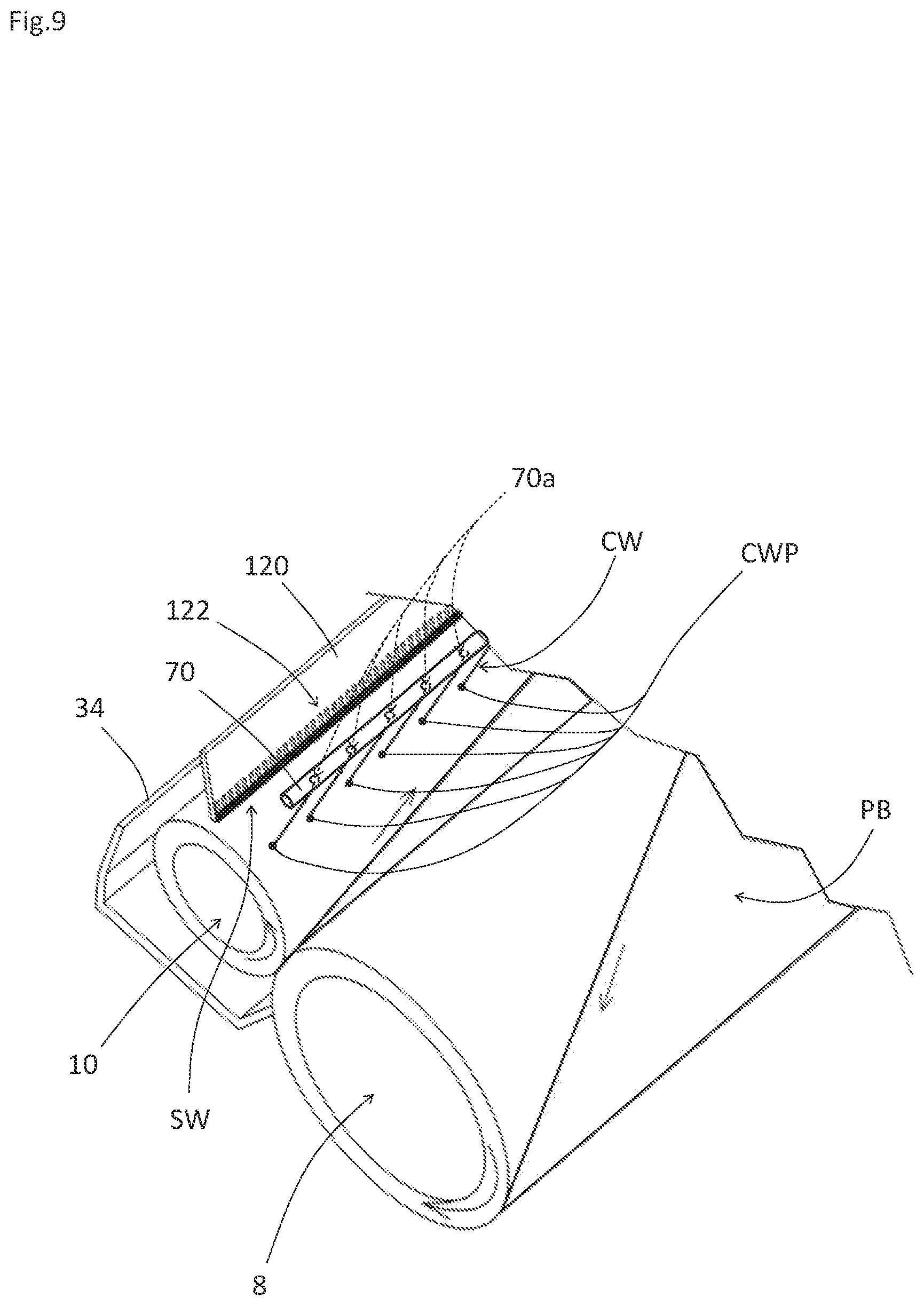 Patent US12569954 Figure 9 – Polishing apparatus, polishing method, and cleaning liquid supply device
