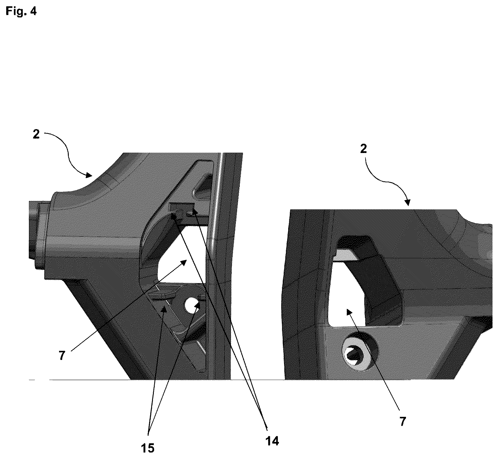 Patent US12569955 Figure 4 – Power tool having a front handle and a regulating unit