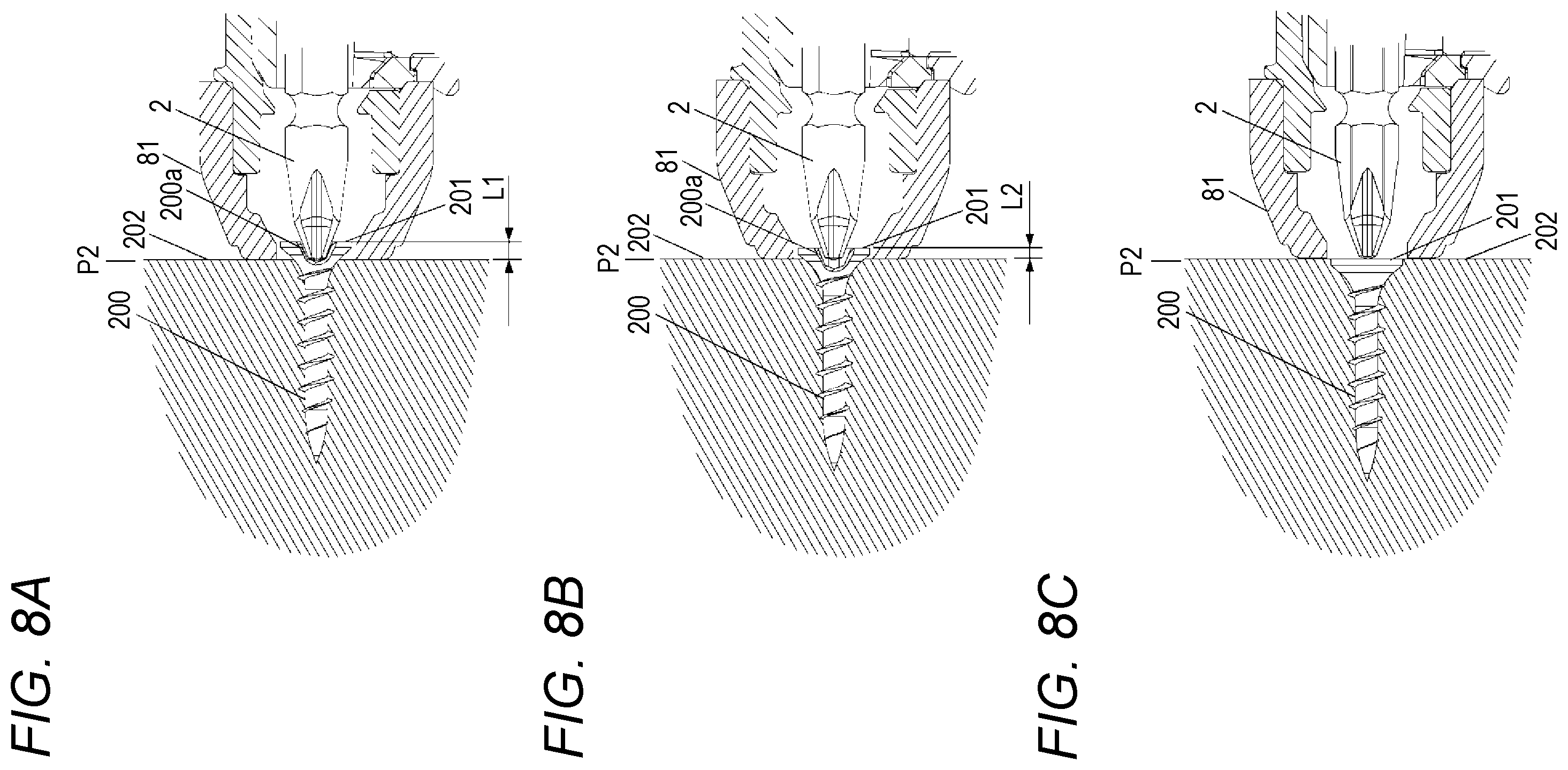 Patent US12569959 Figure 8 – Fastening tool
